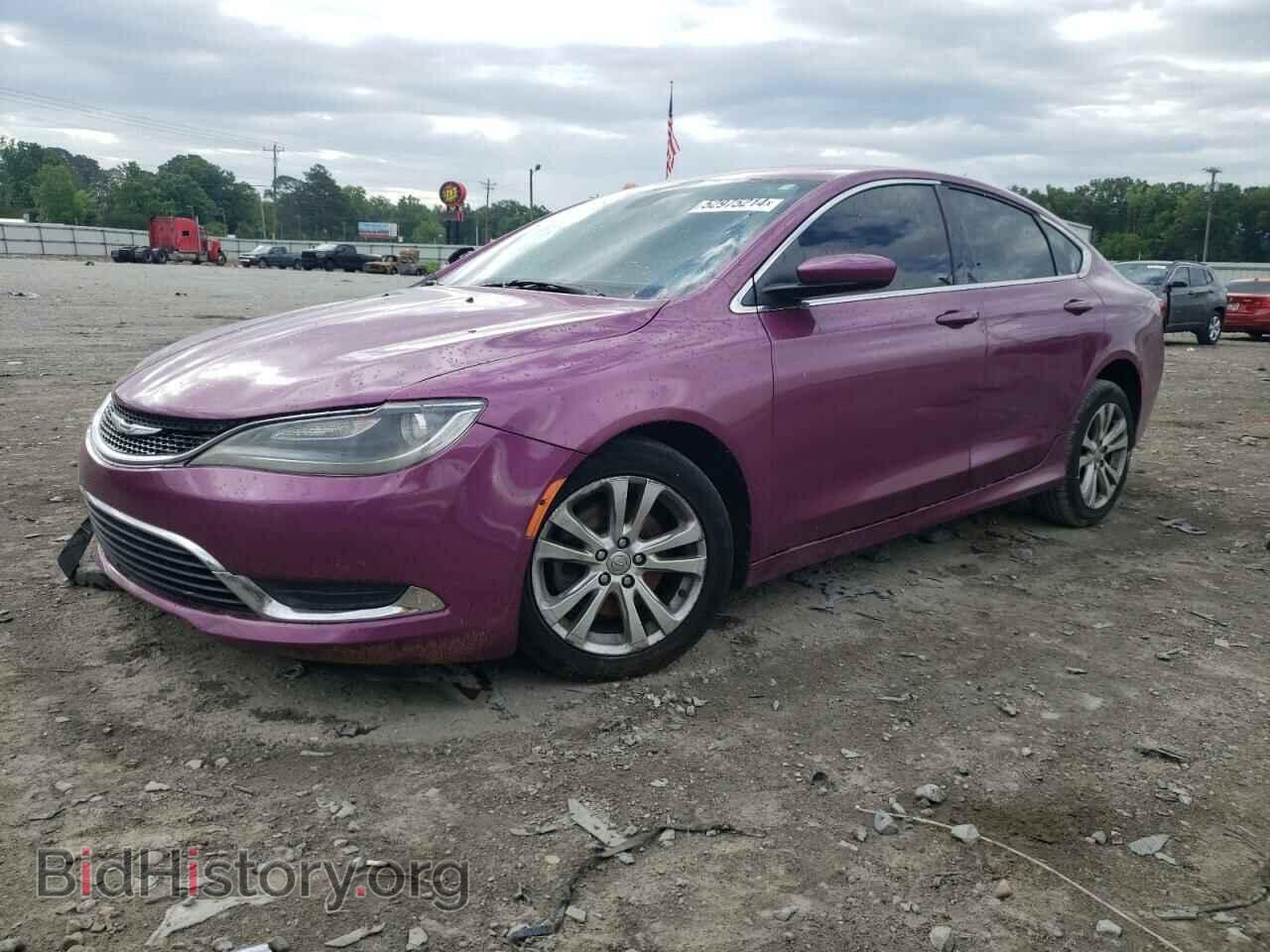 Фотография 1C3CCCAB6FN688155 - CHRYSLER 200 2015