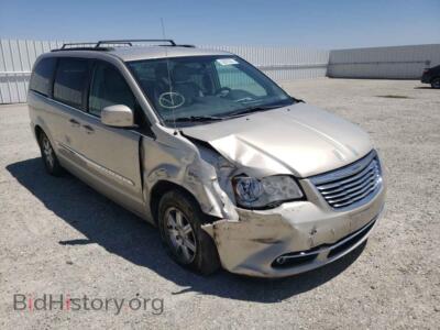 2013 Chrysler MINIVAN Town & COU, tan — VIN 2C4RC1BG8DR554798, Copart