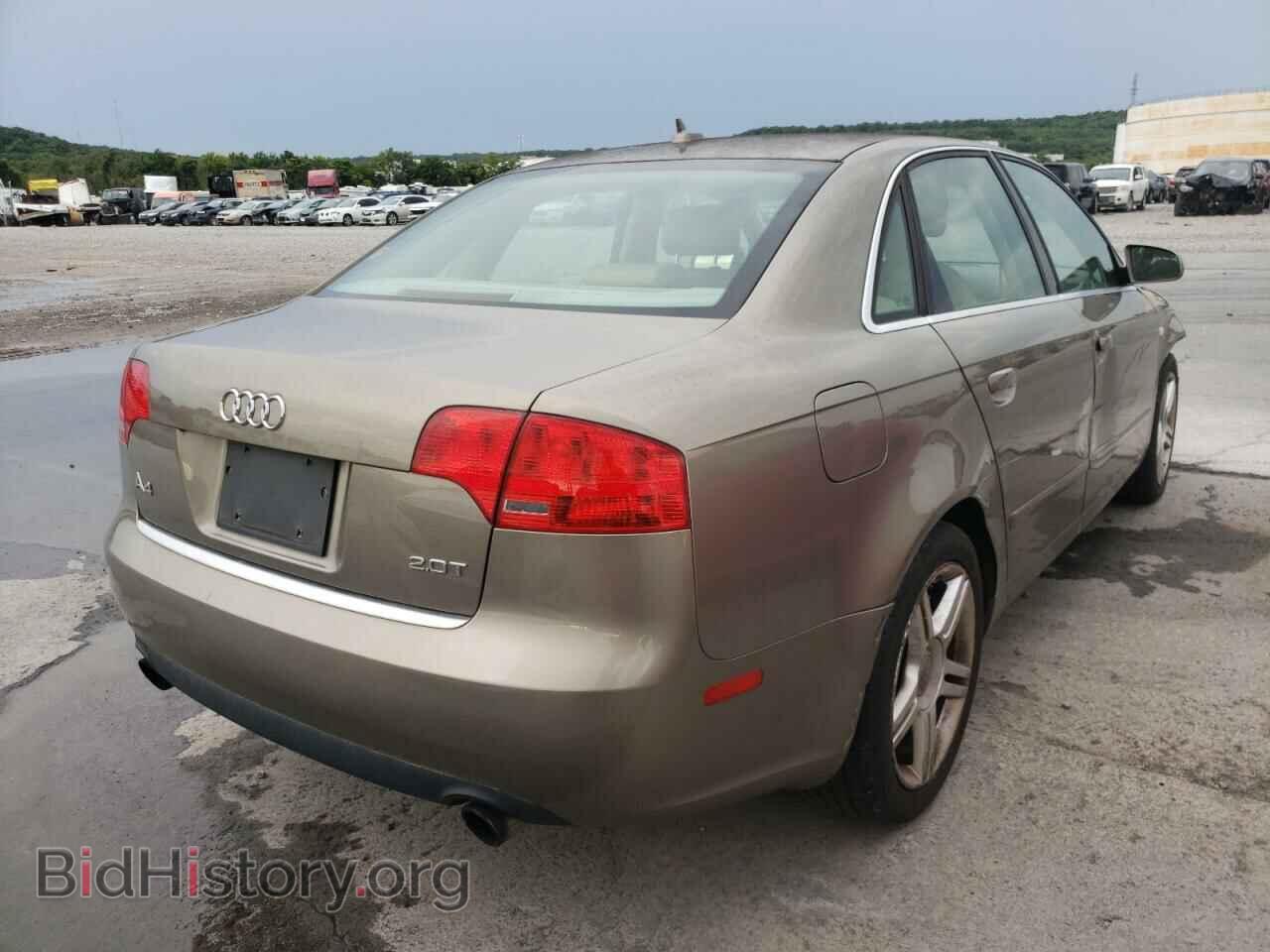 2007 AUDI A4 - VIN: WAUAF78E77A252373 - Фото 4