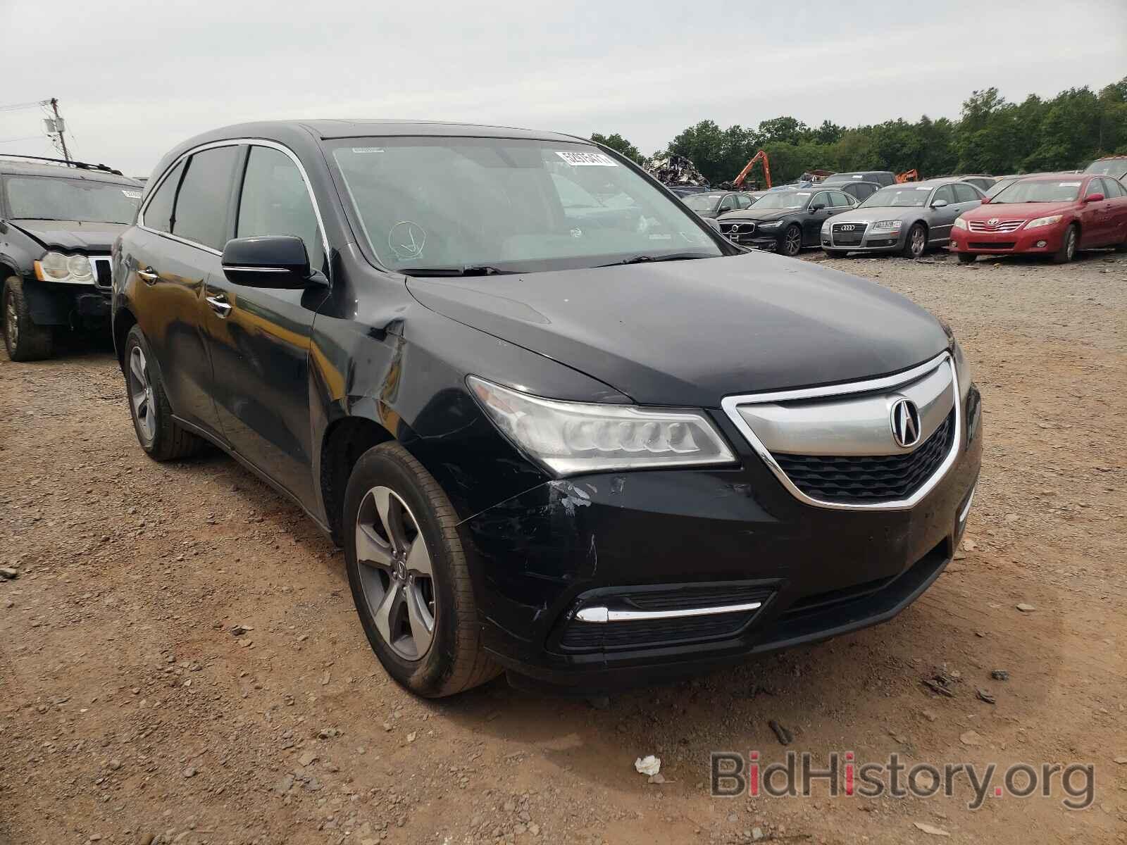 Фотография 5FRYD4H29GB051124 - ACURA MDX 2016