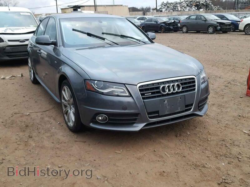 2012 Audi A4 A4 Premium (VIN WAUFFAFL4CN017033) — фото 1 из 10, Copart, повреждение: бок