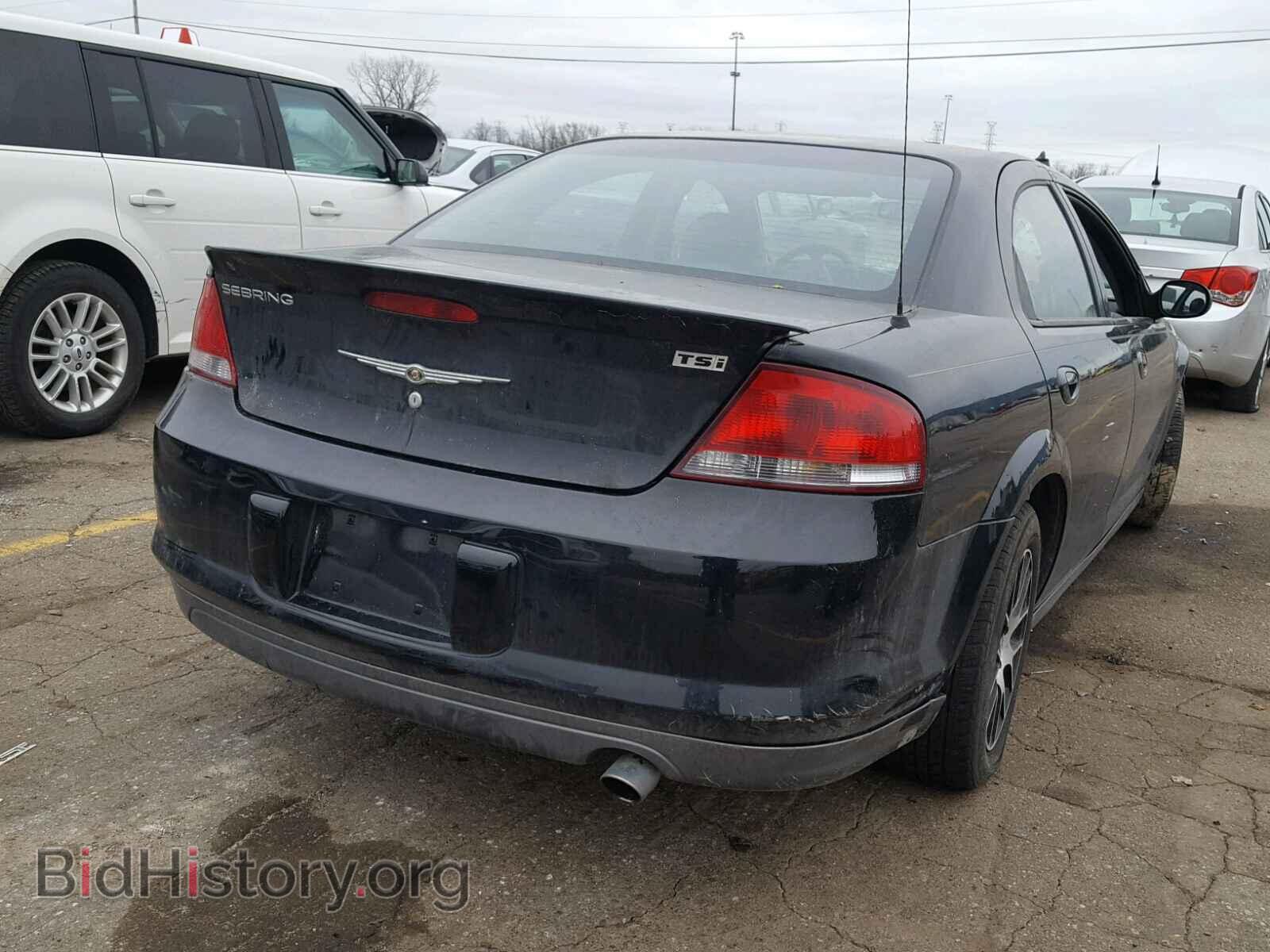 2006 CHRYSLER SEBRING - VIN: 1C3EL36R86N162673 - Фото 4