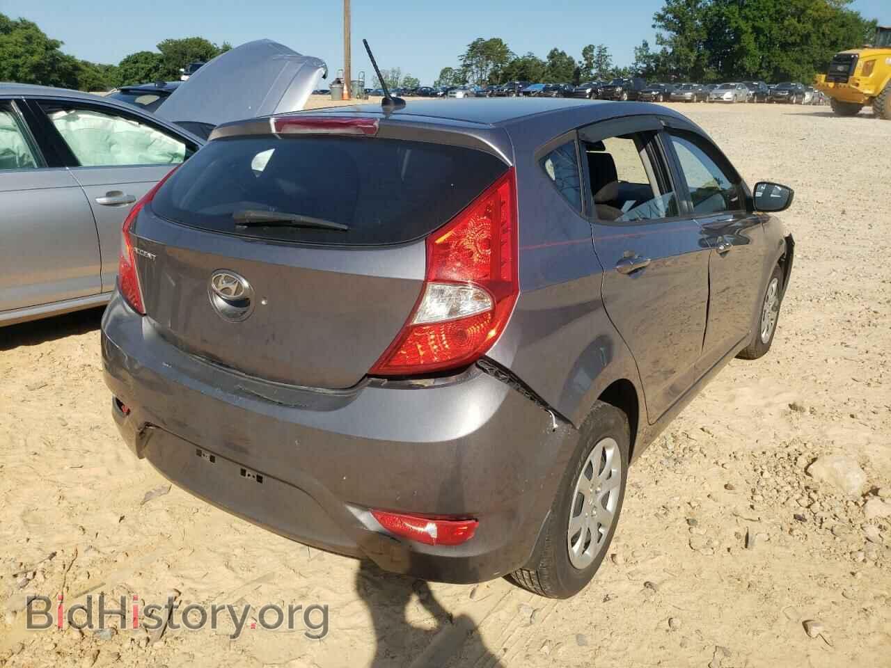 2014 HYUNDAI ACCENT - VIN: KMHCT5AE5EU153853 - Фото 4