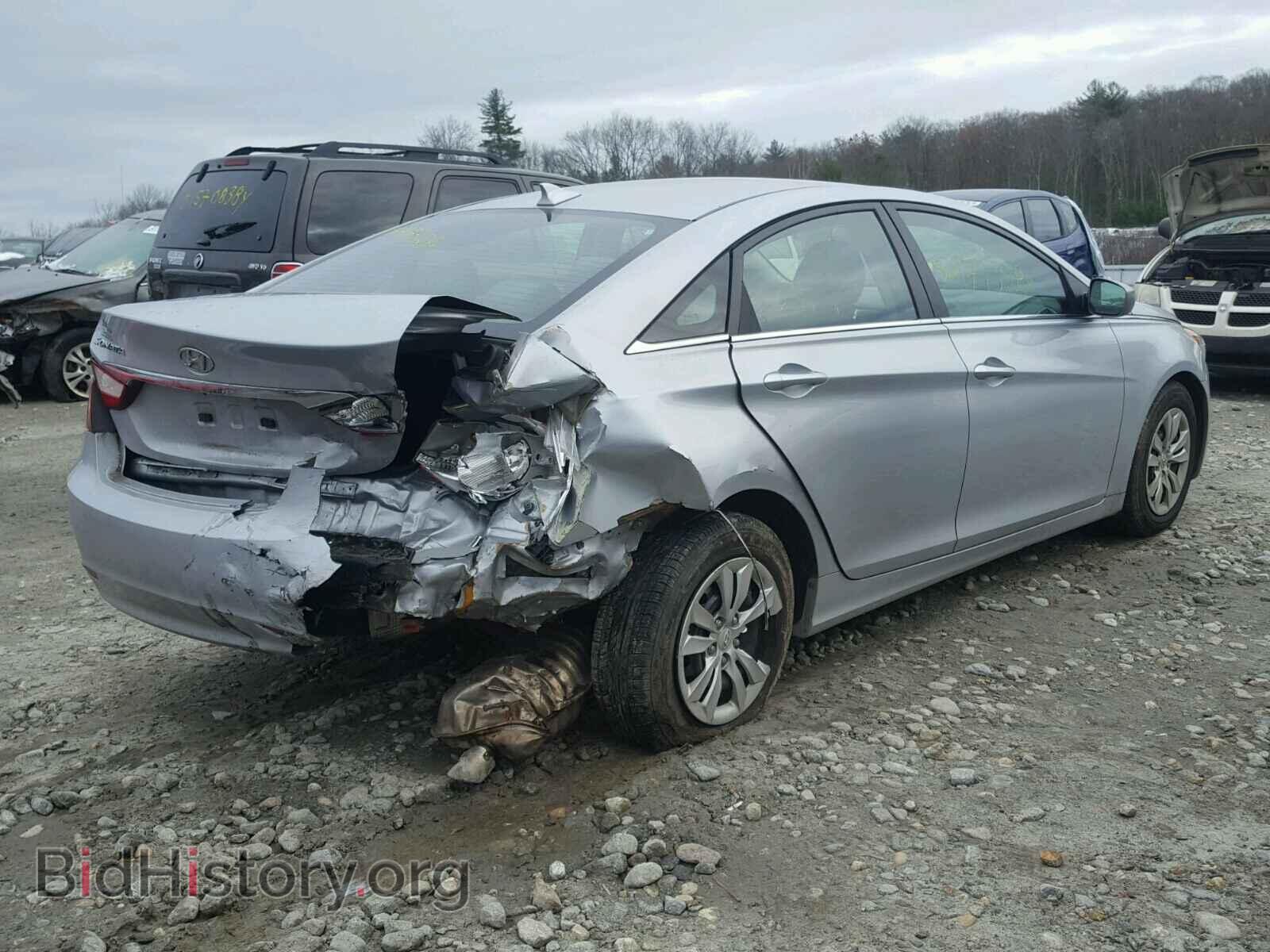 2012 HYUNDAI SONATA - VIN: 5NPEB4AC5CH310507 - Фото 4
