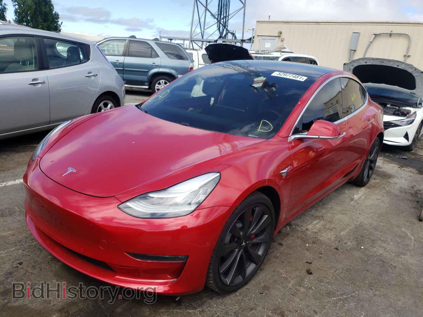 2020 TESLA MODEL 3 - VIN: 5YJ3E1EC6LF742562 - Фото 2
