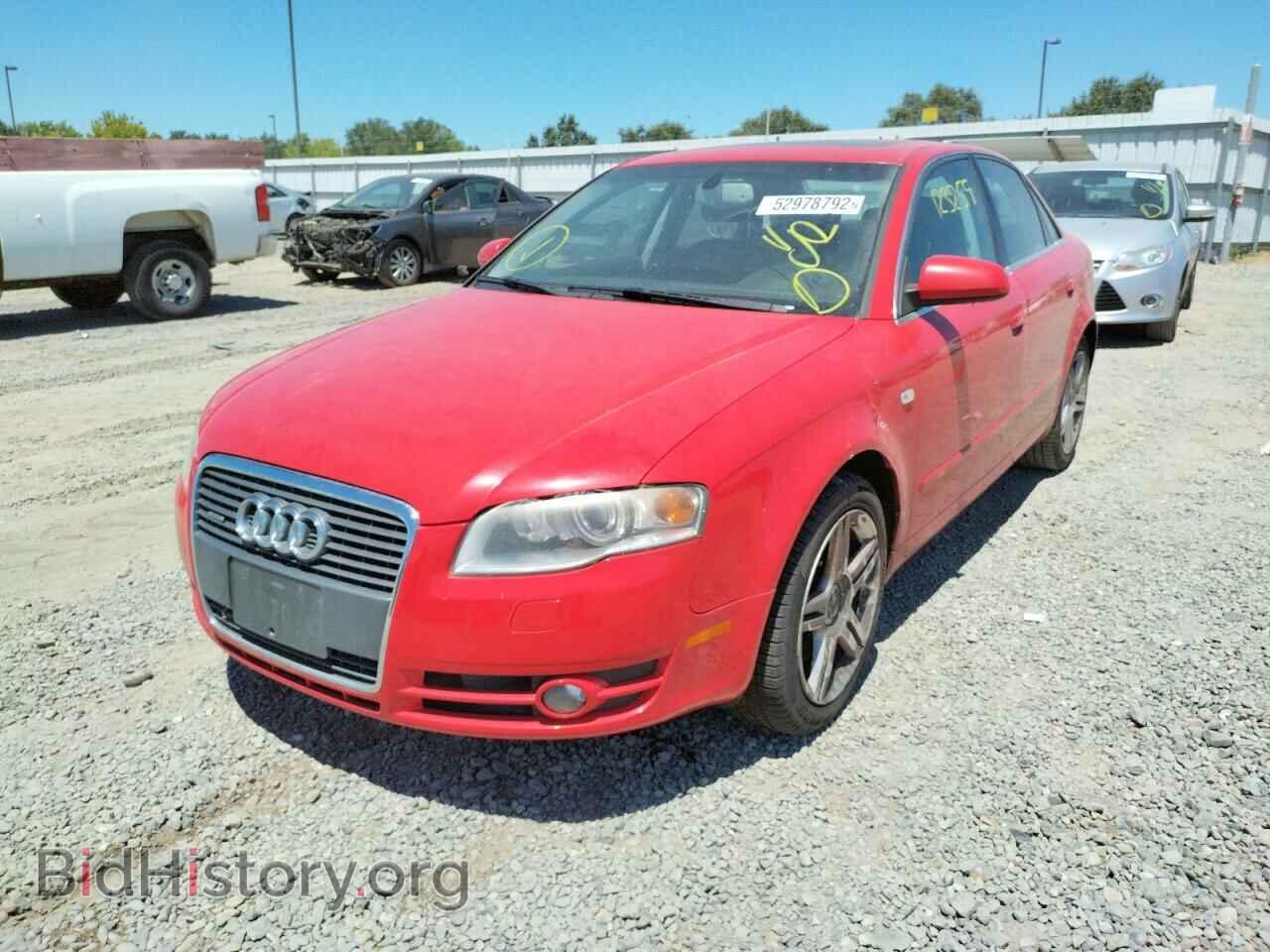 2007 AUDI A4 - VIN: WAUDF78E67A110268 - Фото 2