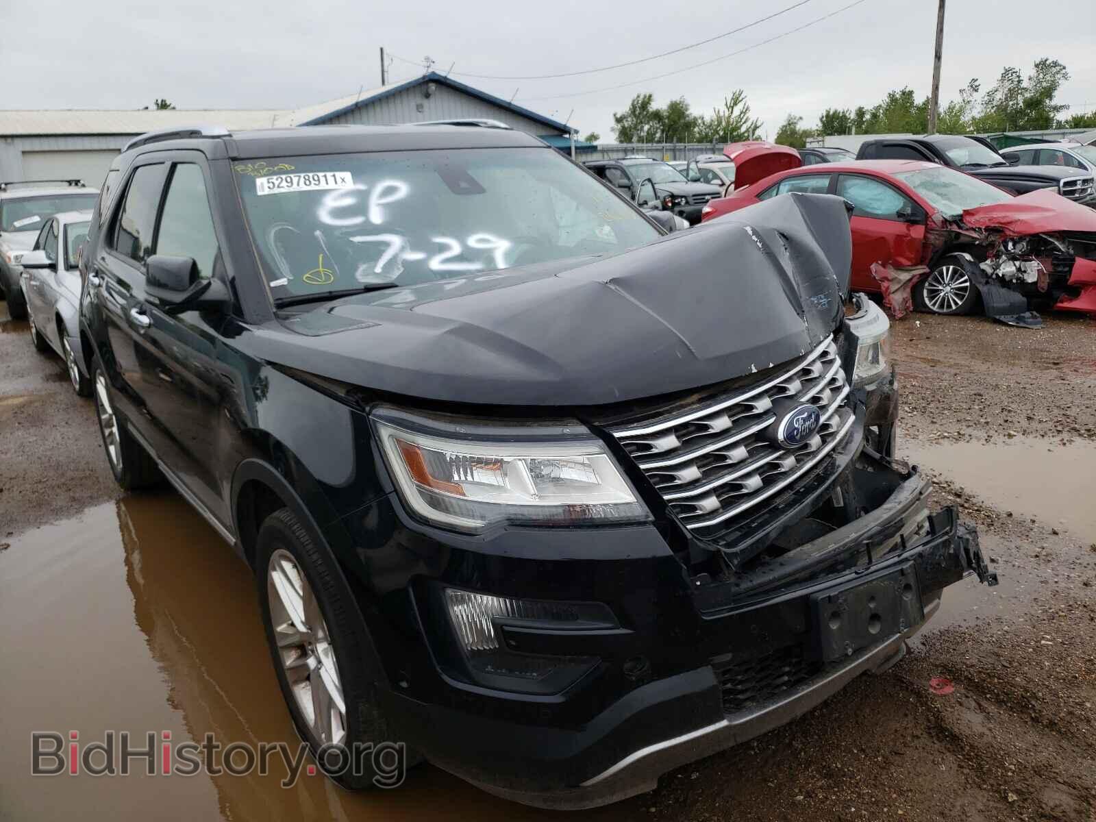 Фотография 1FM5K8F82GGB62365 - FORD EXPLORER 2016