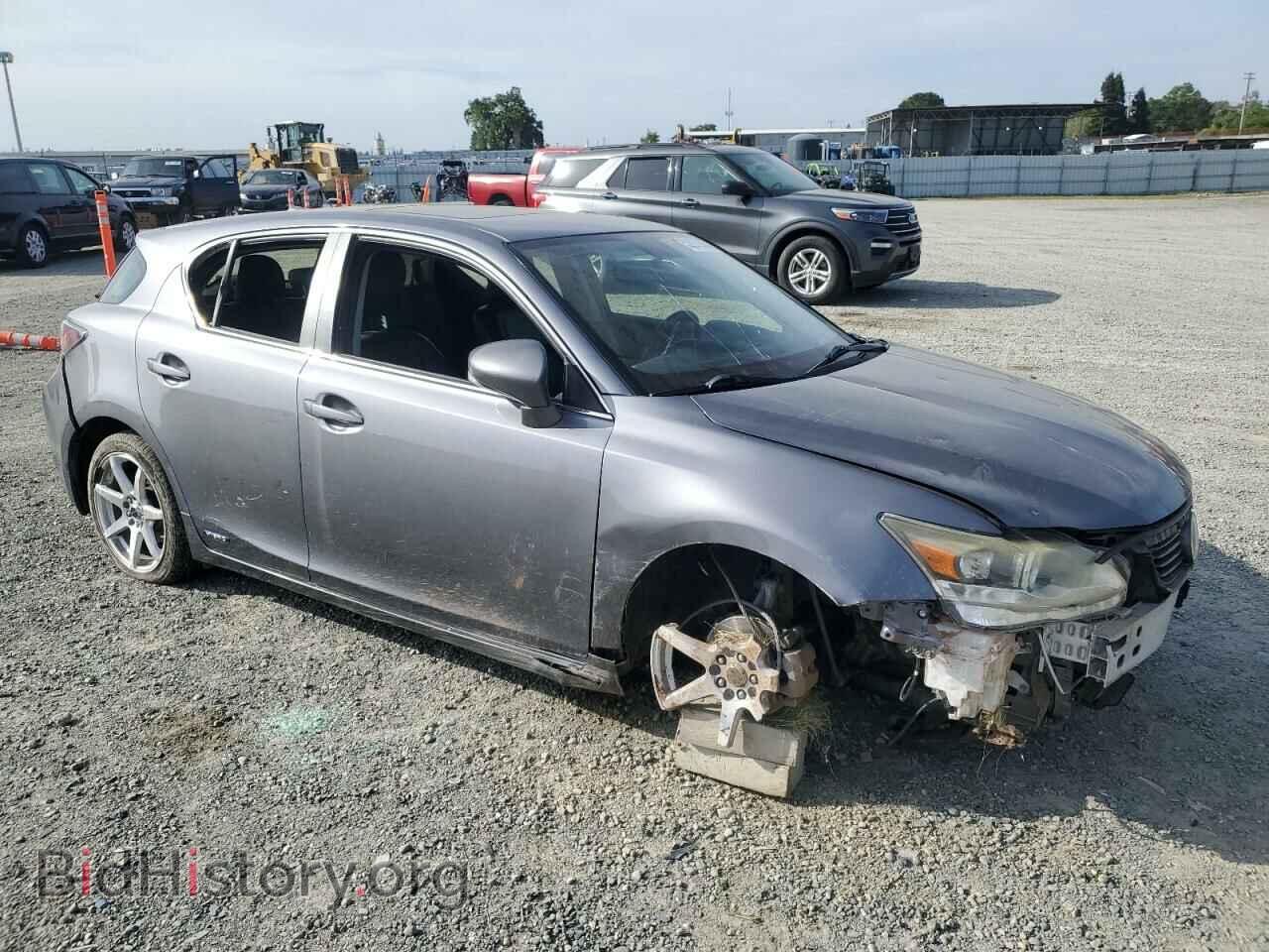 2013 LEXUS CT 200 - VIN: JTHKD5BH4D2128196 - Фото 4