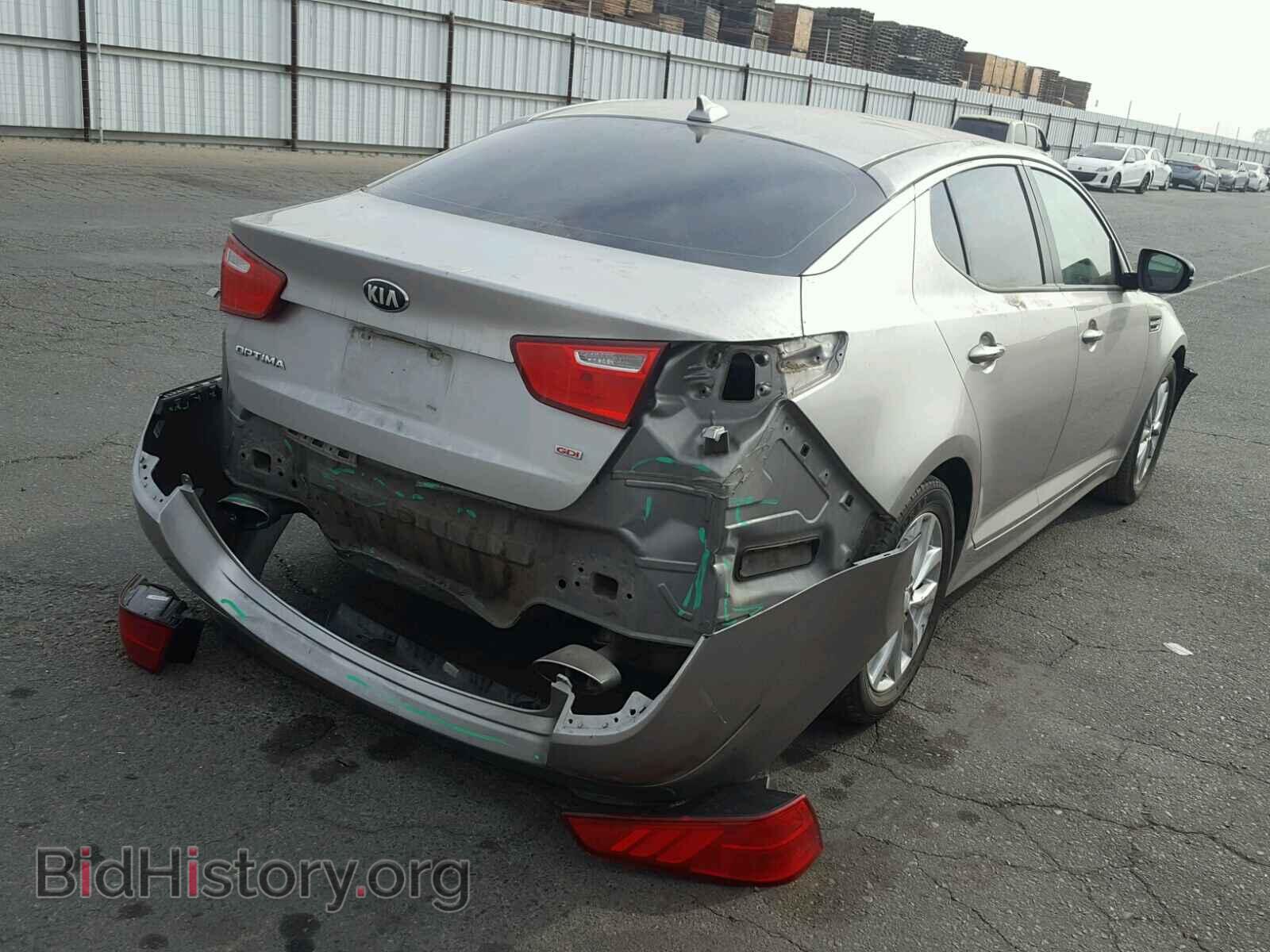 2014 KIA OPTIMA - VIN: 5XXGM4A76EG328552 - Фото 4