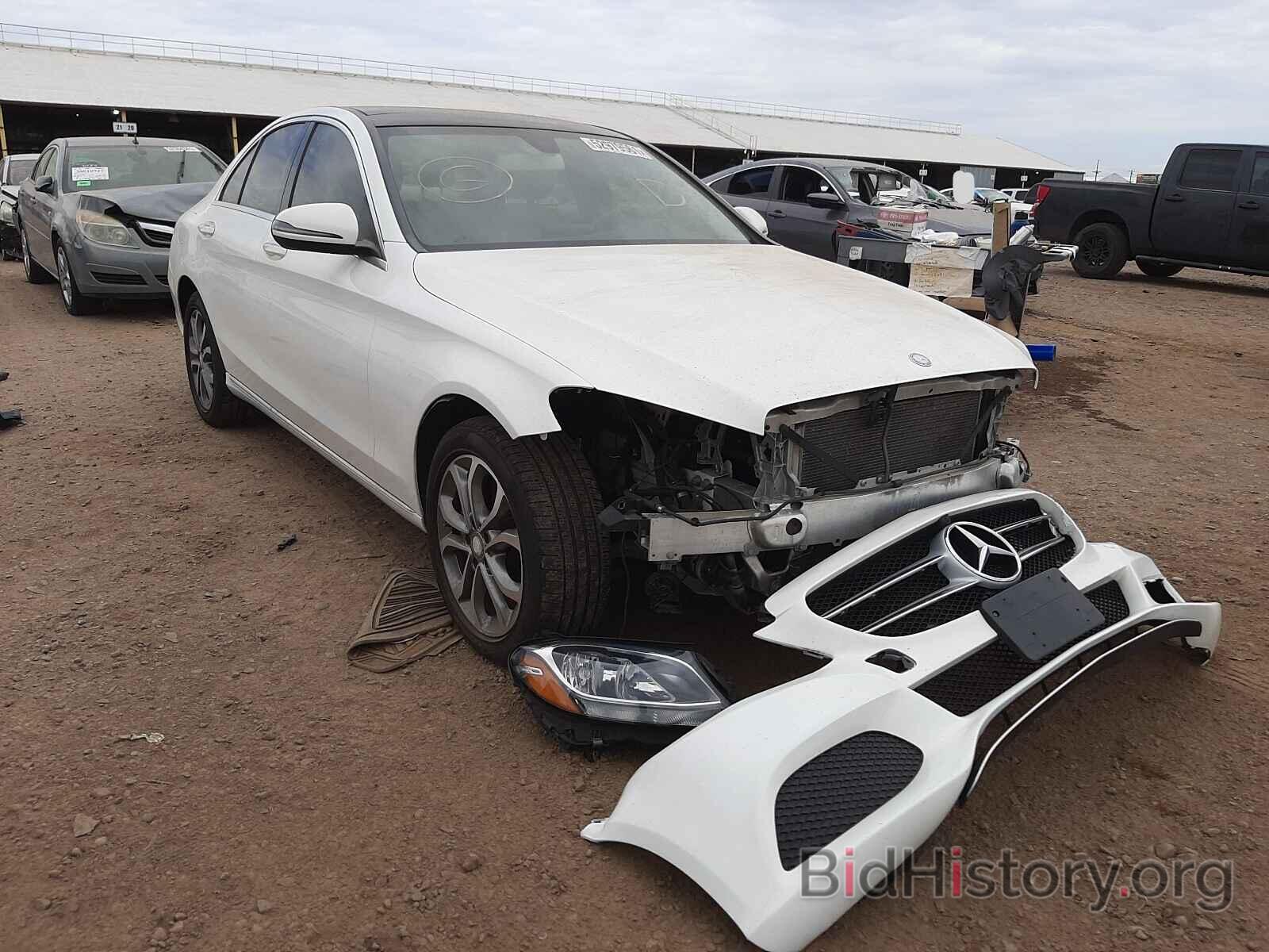 Photo 55SWF4KB1GU105848 - MERCEDES-BENZ C-CLASS 2016