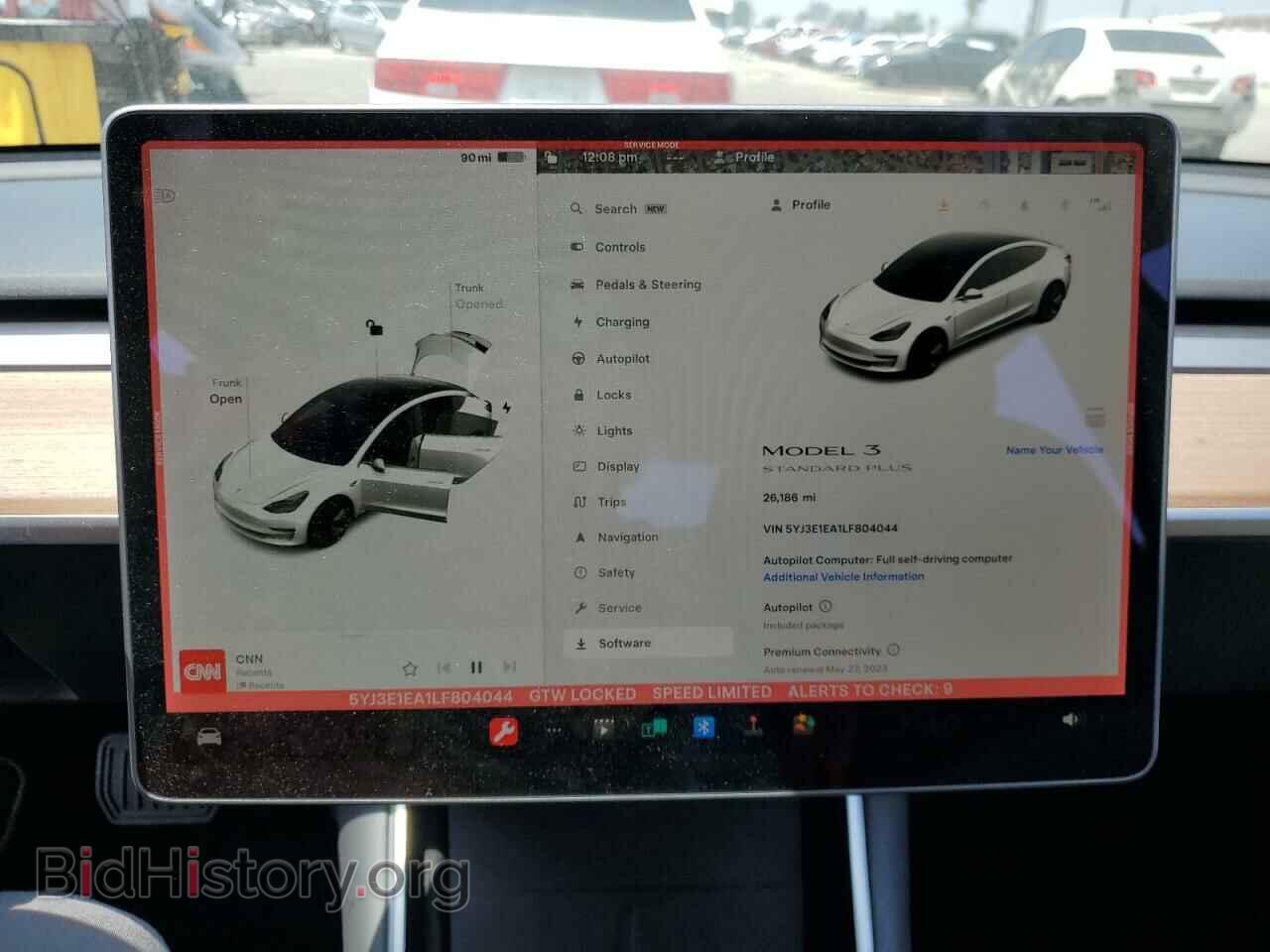 2020 TESLA MODEL 3 - VIN: 5YJ3E1EA1LF804044 - Photo 9