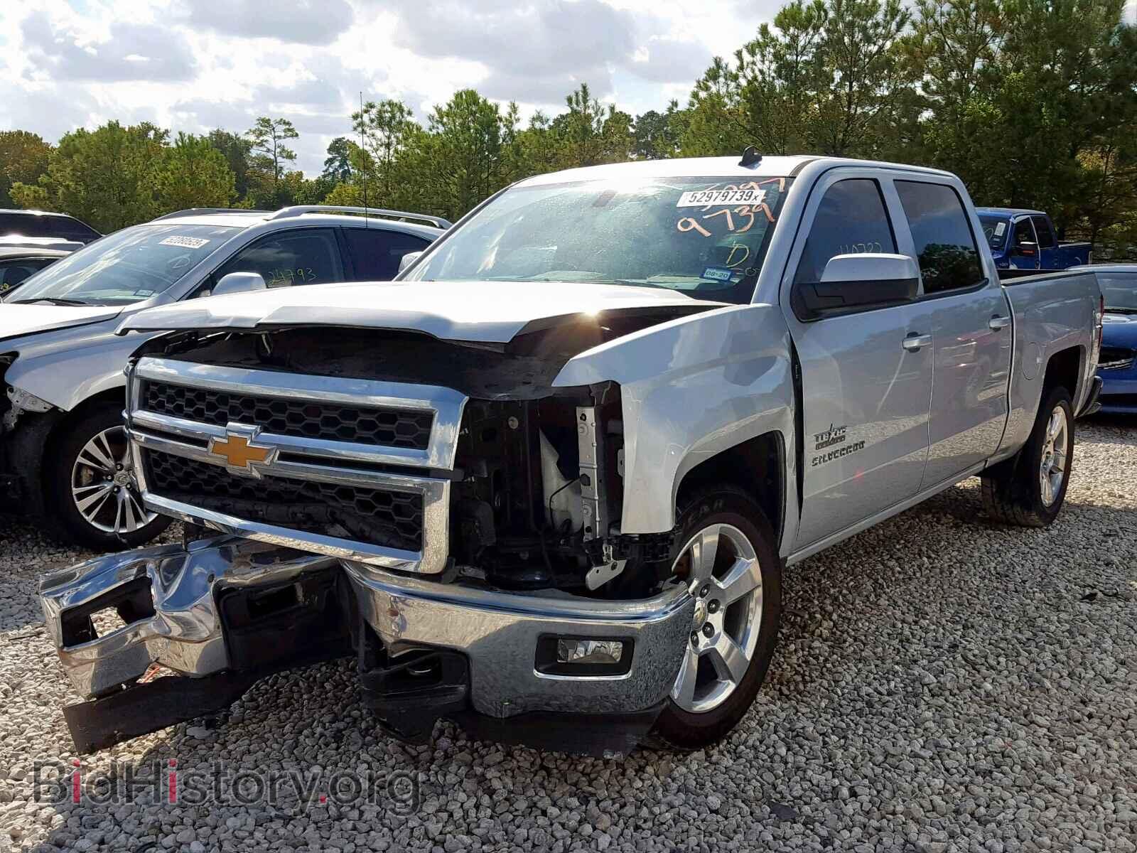 2014 CHEVROLET SILVERADO - VIN: 3GCPCREC8EG102601 - Photo 2