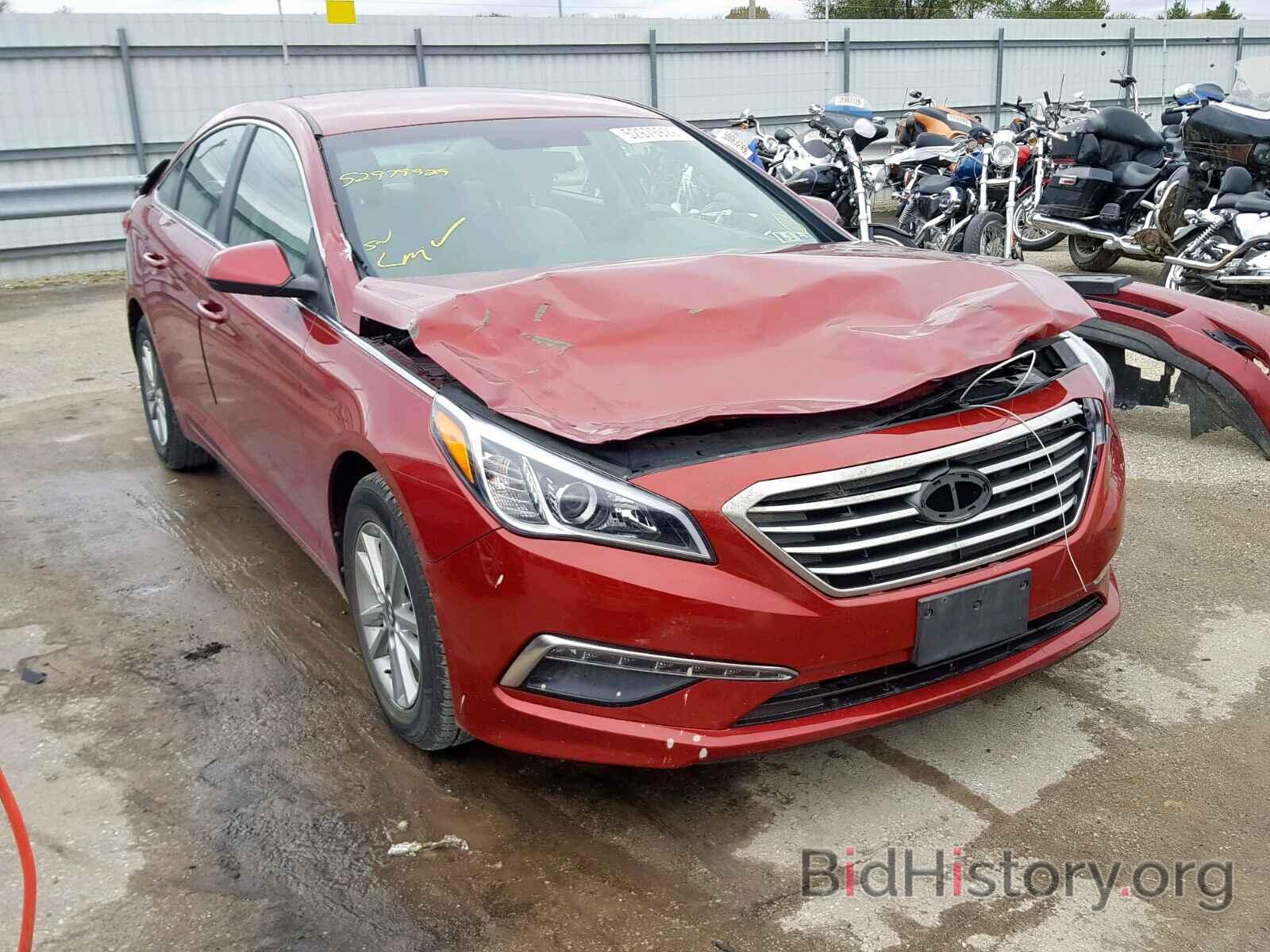 Photo 5NPE24AF0FH122184 - HYUNDAI SONATA 2015