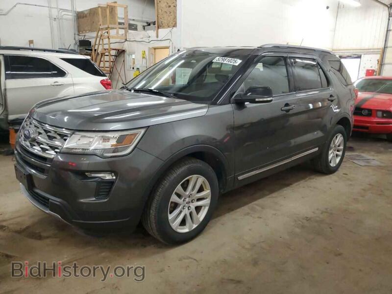 2018 Ford EXPLORER XLT (VIN 1FM5K8D83JGB69531) — фото 1 из 14, Copart, повреждение: задняя часть