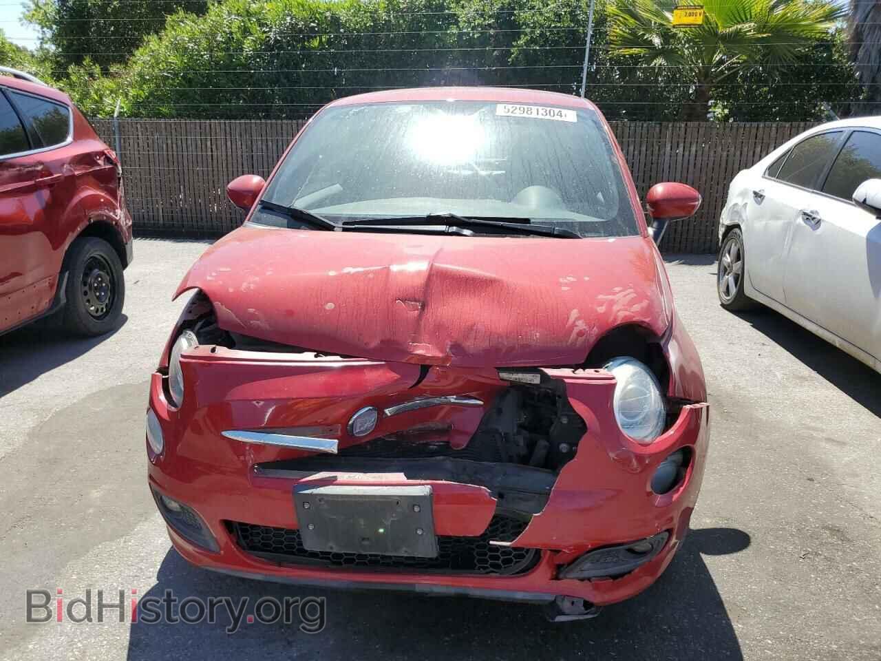 2012 FIAT 500 - VIN: 3C3CFFBR7CT383800 - Фото 5