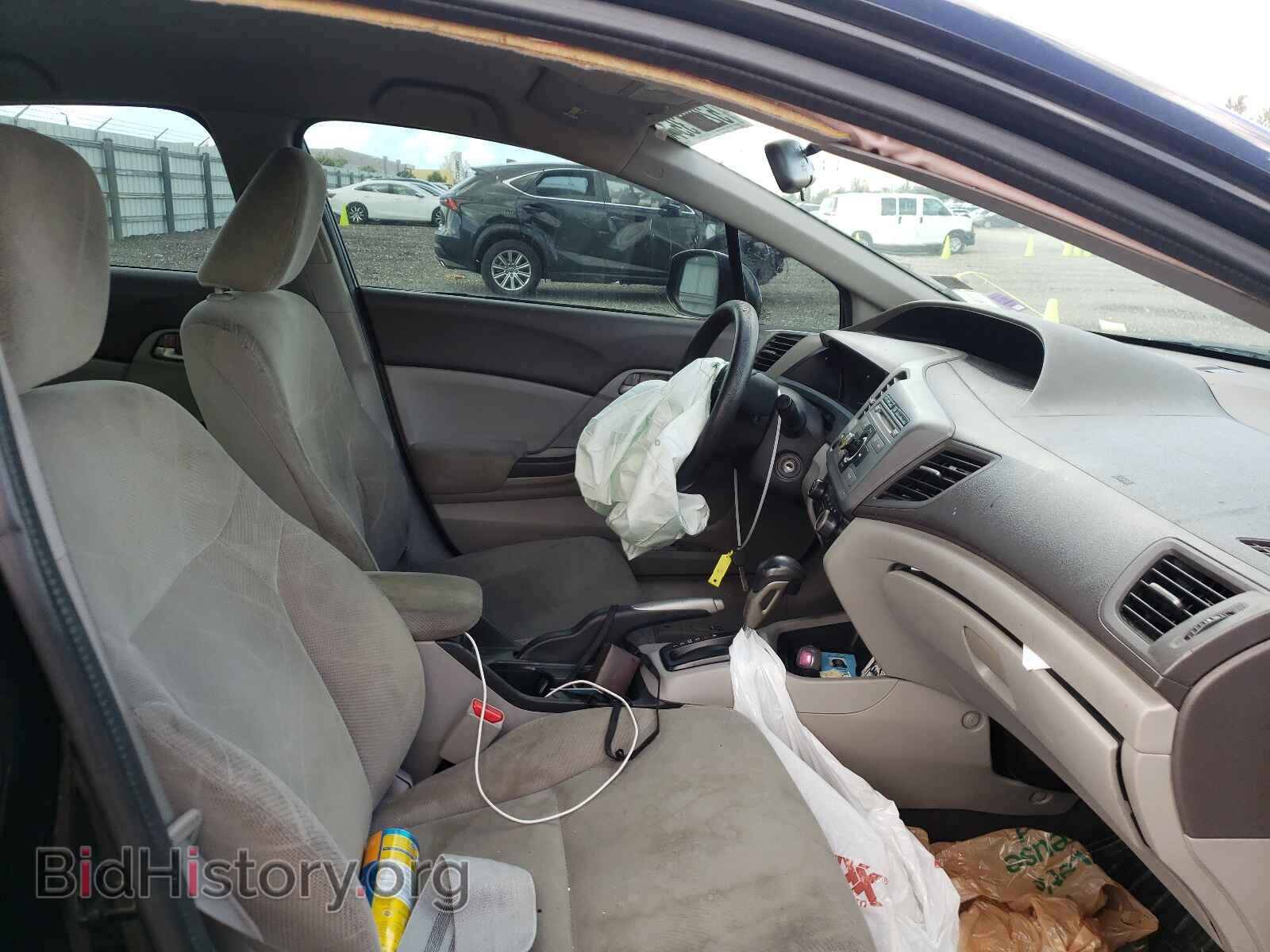 2012 HONDA CIVIC - VIN: 19XFB2F52CE377458 - Фото 5