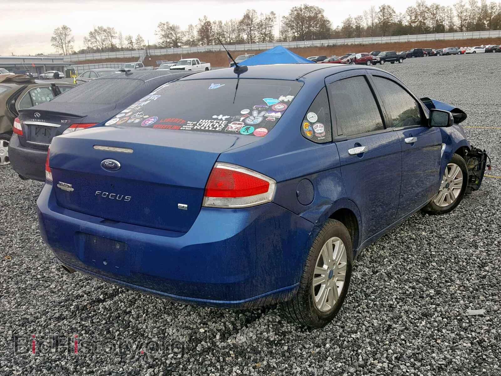 2008 FORD FOCUS - VIN: 1FAHP35N38W106686 - Фото 4