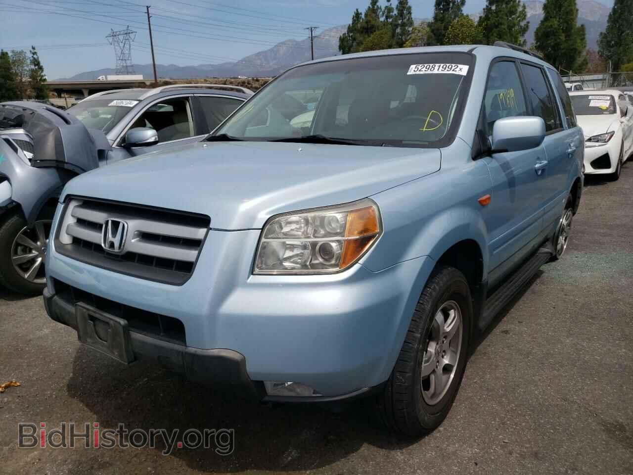 2006 HONDA PILOT - VIN: 2HKYF18766H558939 - Photo 2