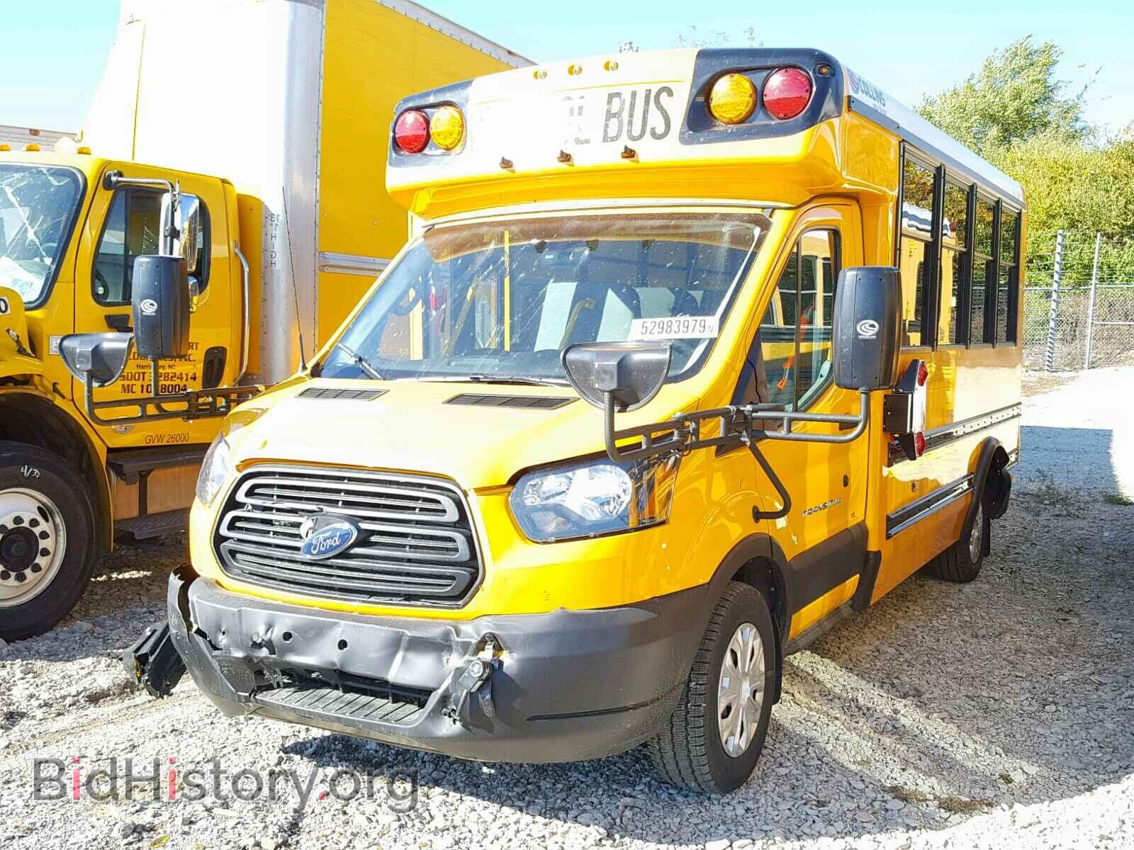 2019 FORD TRANSIT CO - VIN: 1FDDW7PM4KKB48477 - Фото 2