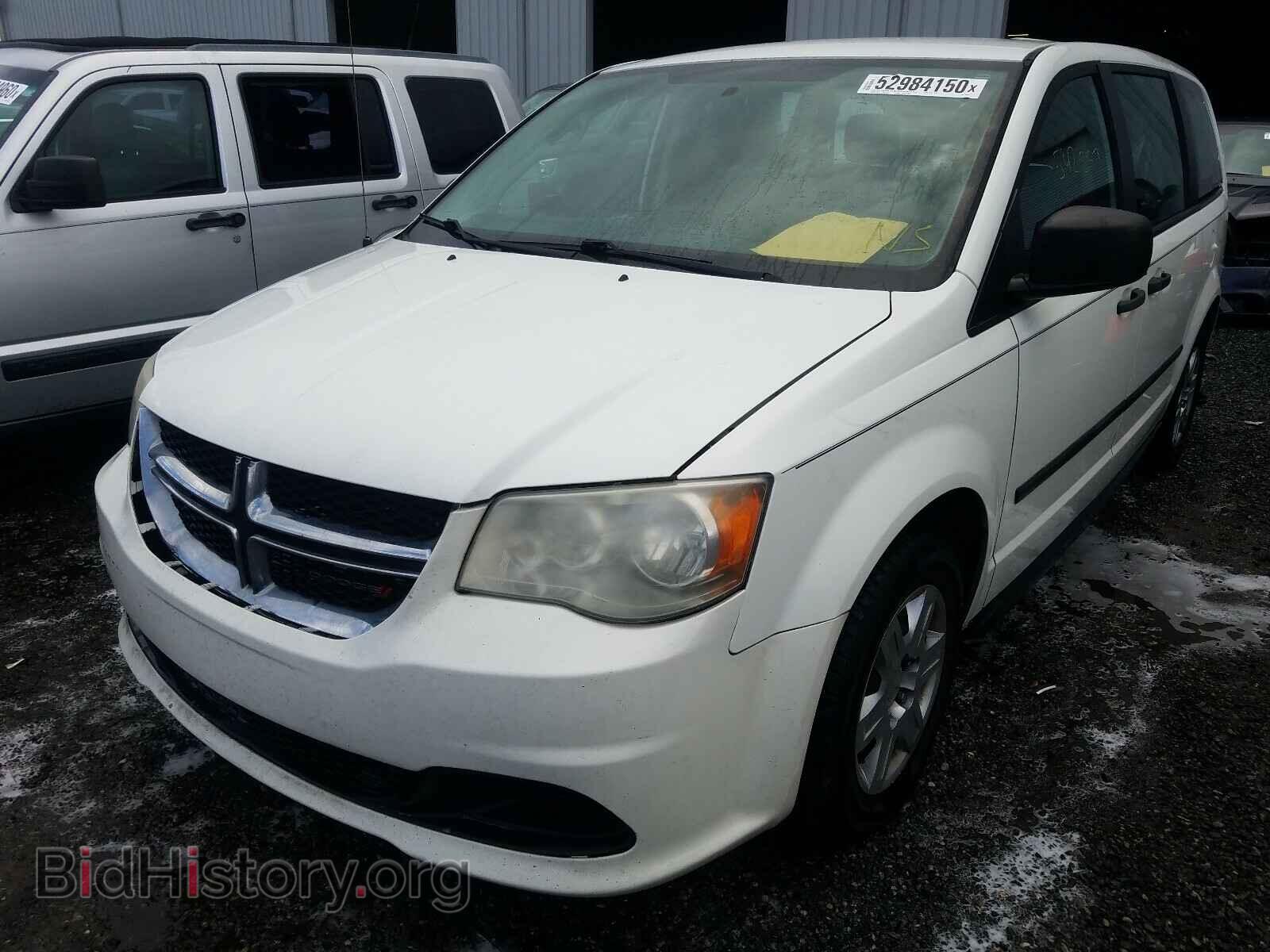 2012 DODGE CARAVAN - VIN: 2C4RDGBG3CR408842 - Фото 2