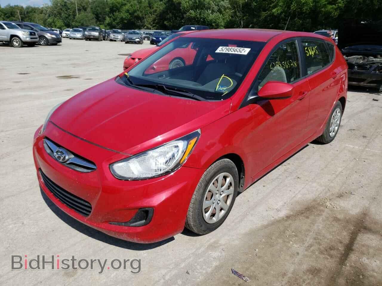 2014 HYUNDAI ACCENT - VIN: KMHCT5AE8EU186457 - Фото 2