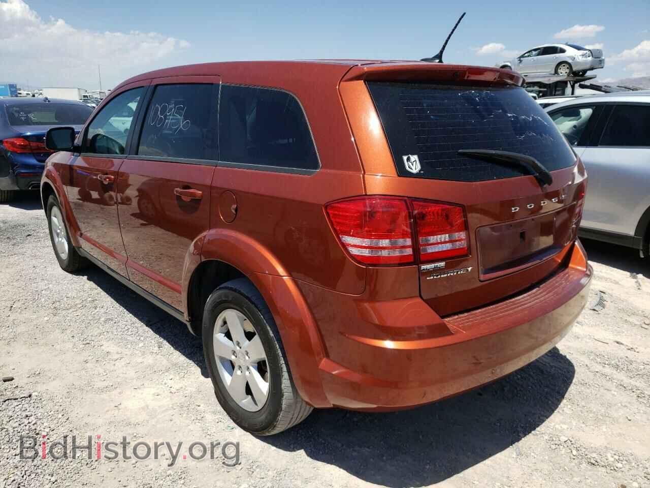 2013 DODGE JOURNEY - VIN: 3C4PDCAB1DT537862 - Фото 3
