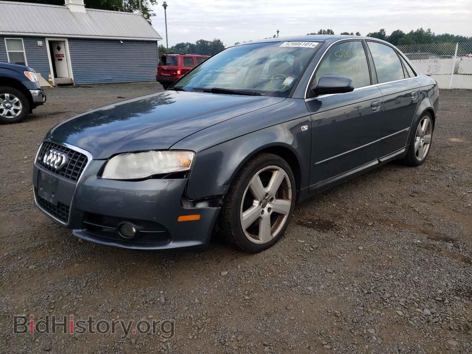 2008 AUDI A4 - VIN: WAUEF78E28A072107 - Фото 2