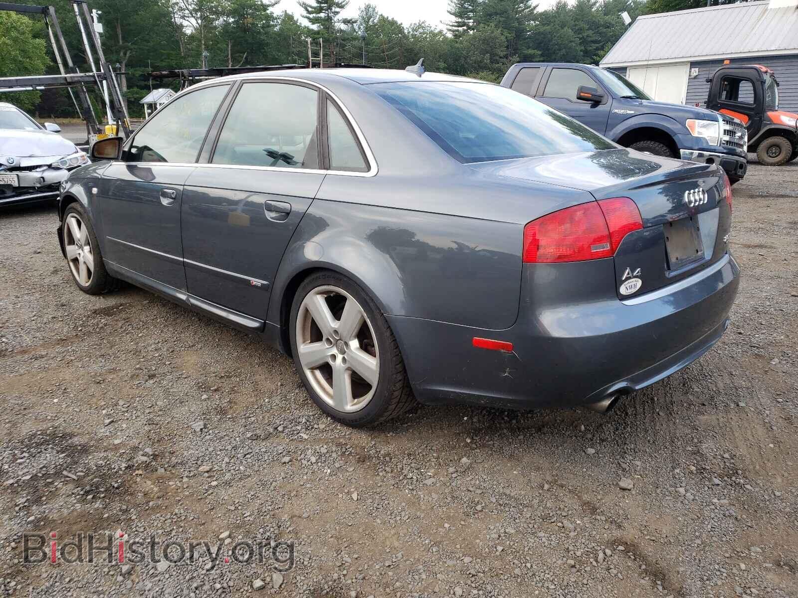 2008 AUDI A4 - VIN: WAUEF78E28A072107 - Фото 3