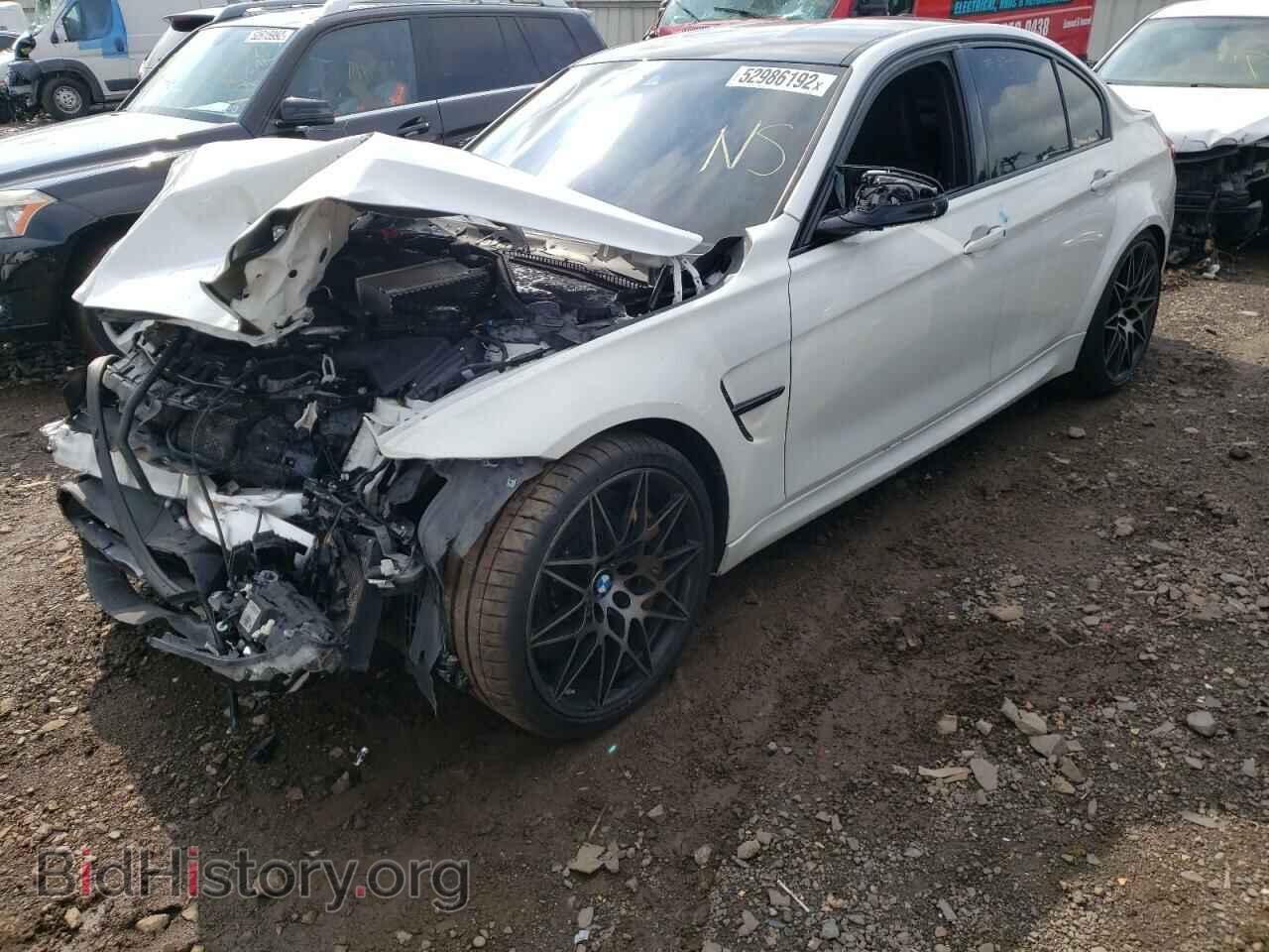 2018 BMW M3 - VIN: WBS8M9C51J5K98445 - Фото 2