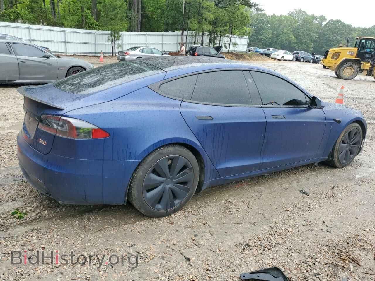 2021 TESLA MODEL S - VIN: 5YJSA1E68MF452357 - Фото 3