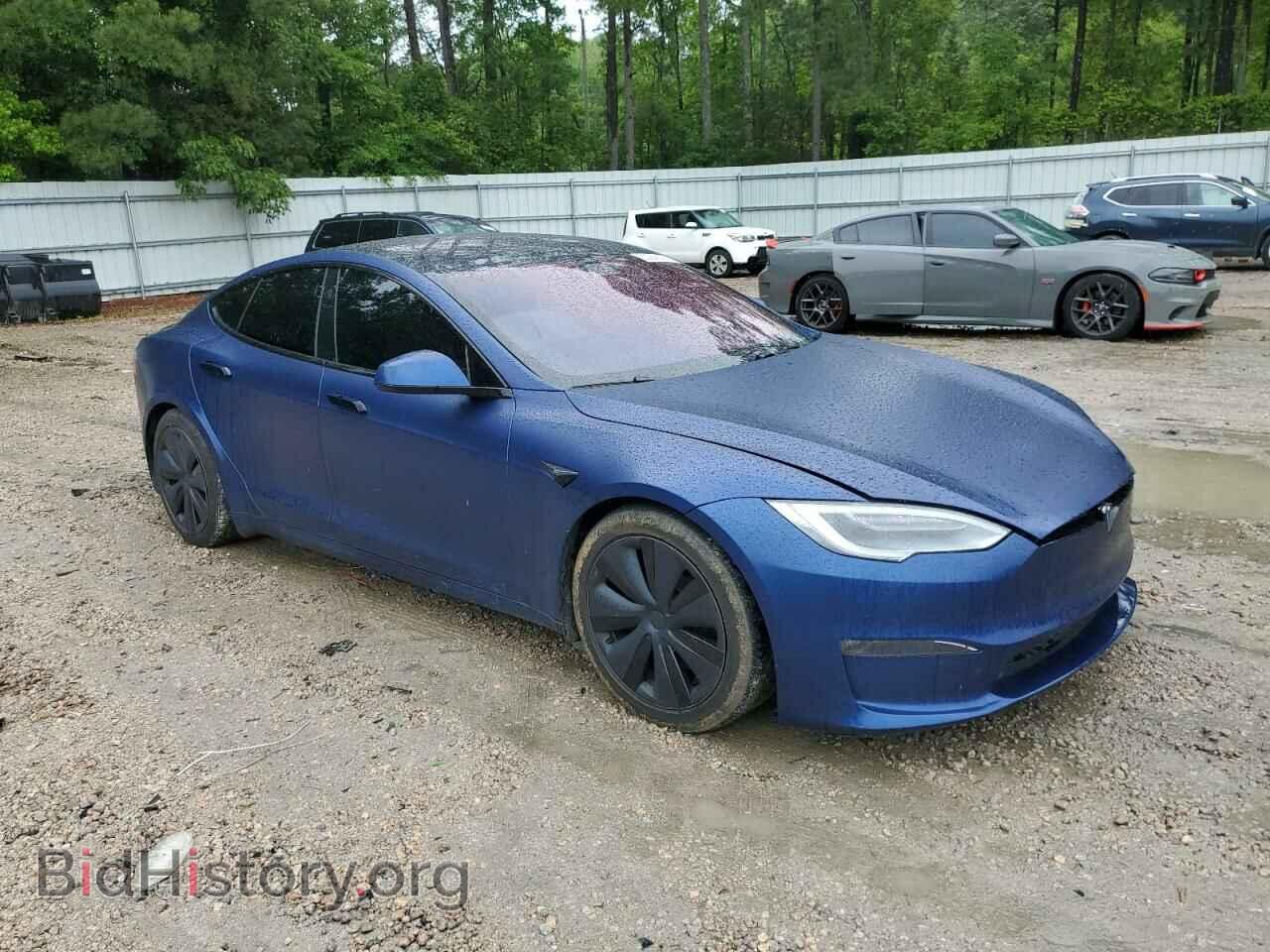 2021 TESLA MODEL S - VIN: 5YJSA1E68MF452357 - Фото 4