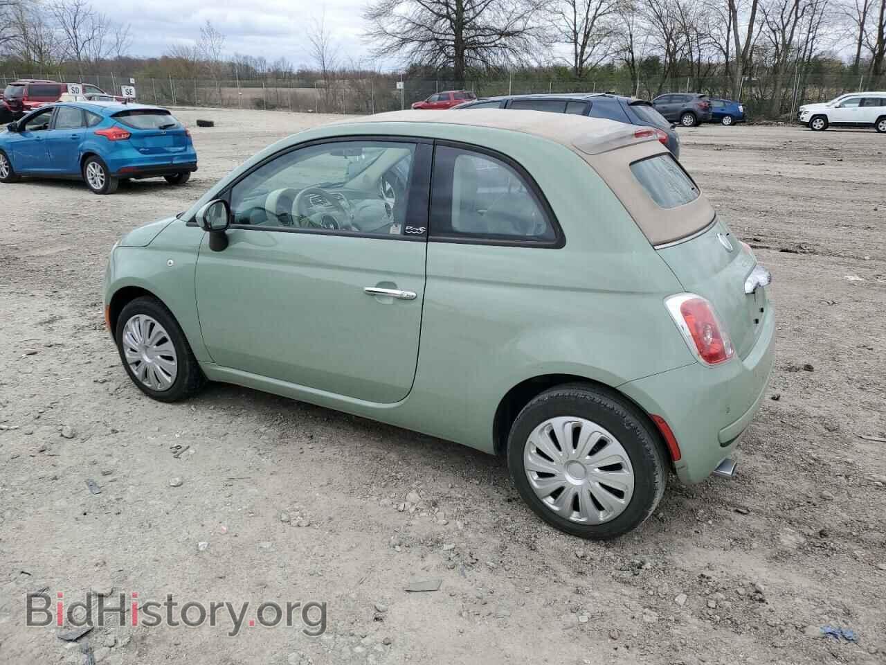 2012 FIAT 500 - VIN: 3C3CFFDR4CT382780 - Фото 2