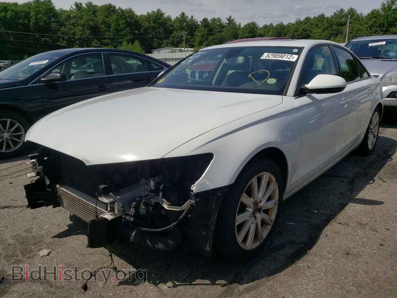 2013 AUDI A6 - VIN: WAUGFAFC8DN012262 - Фото 2