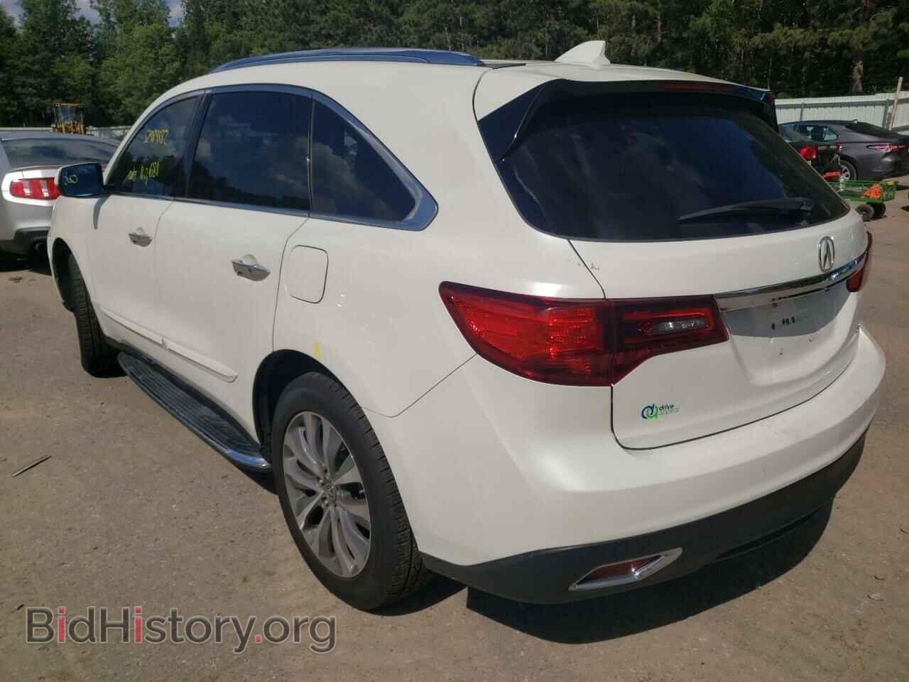 2014 ACURA MDX - VIN: 5FRYD4H66EB002205 - Фото 3
