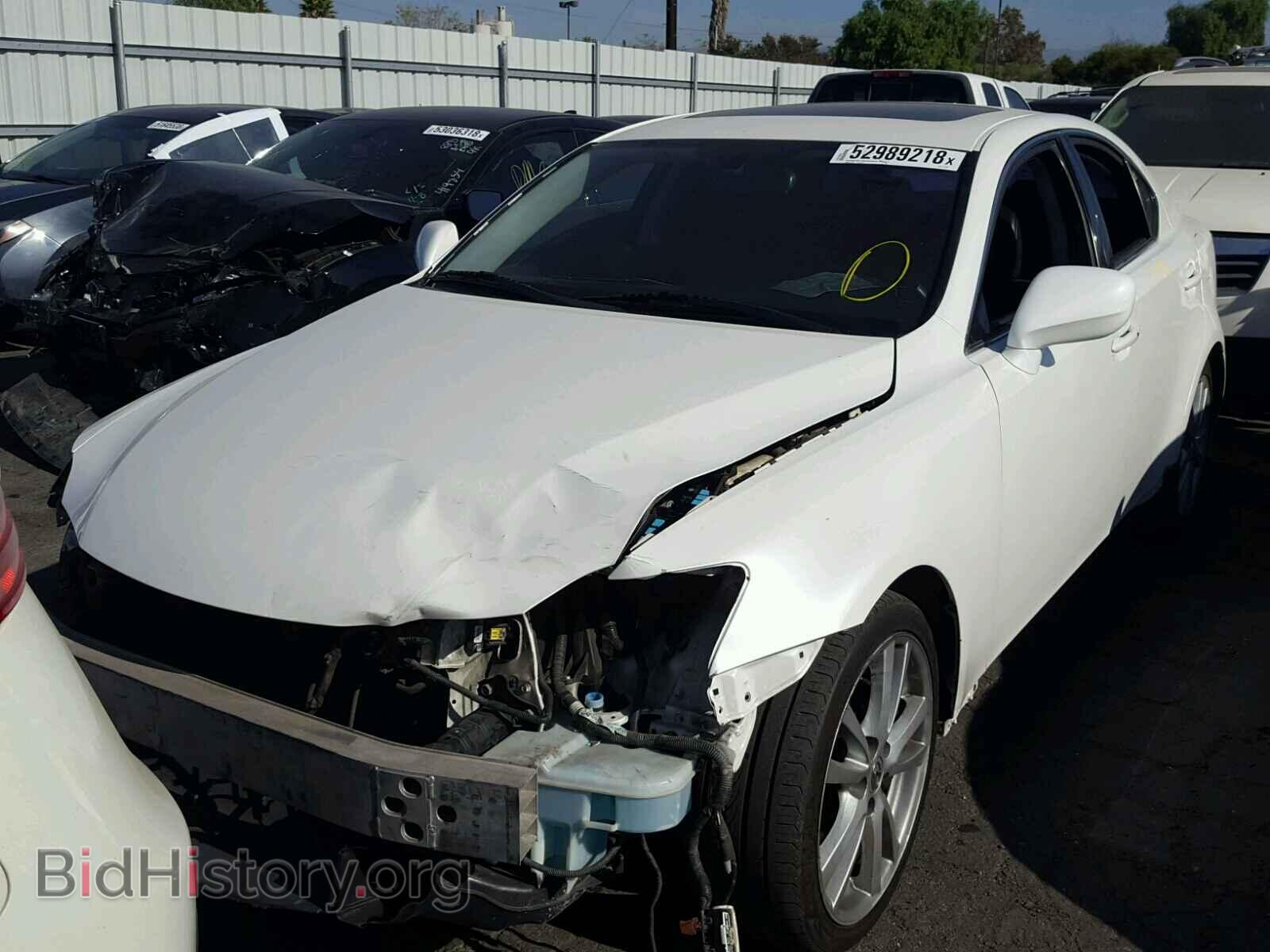2007 LEXUS IS - VIN: JTHBE262872011209 - Photo 2