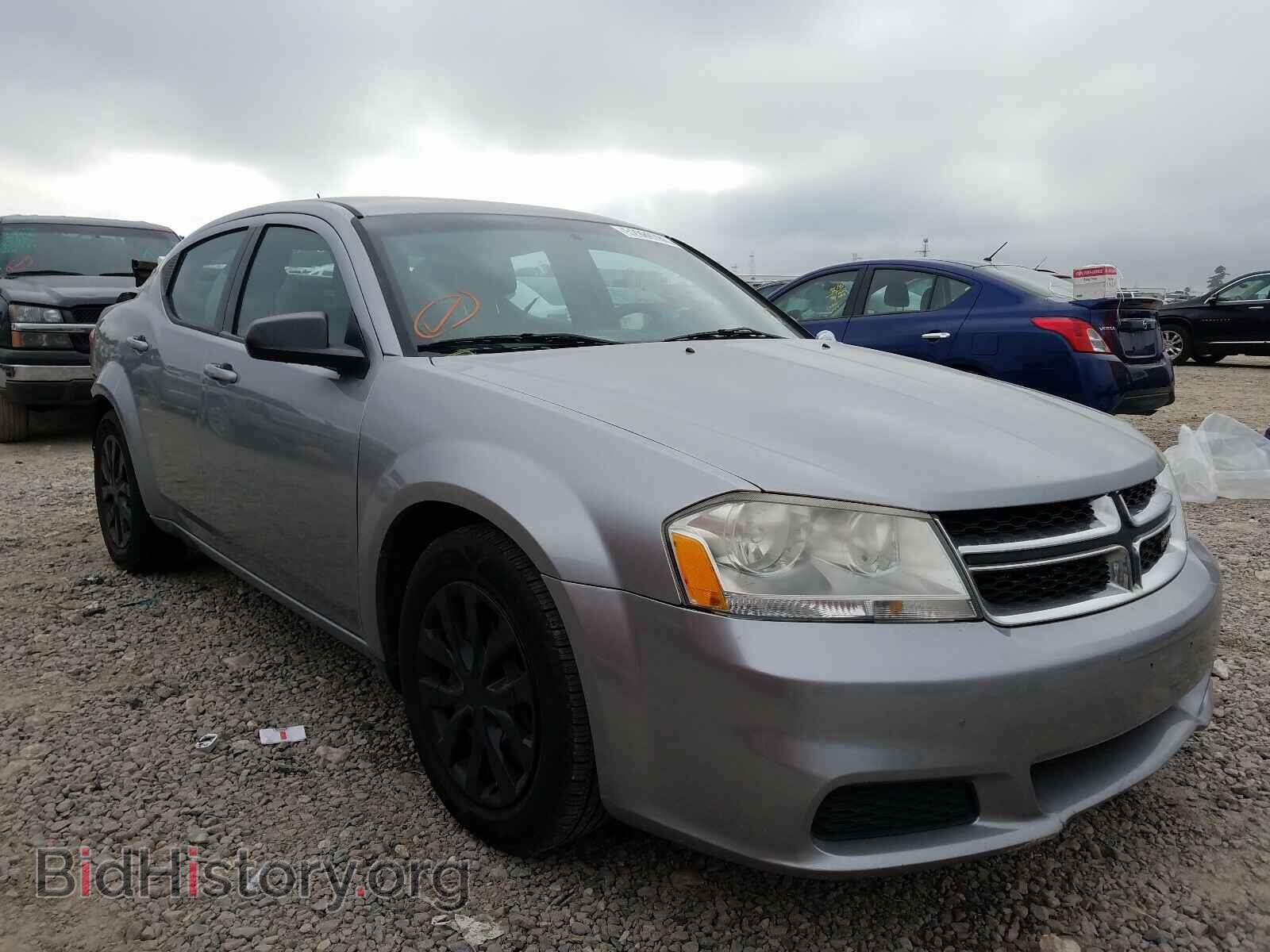 Фотография 1C3CDZAB5DN742039 - DODGE AVENGER 2013