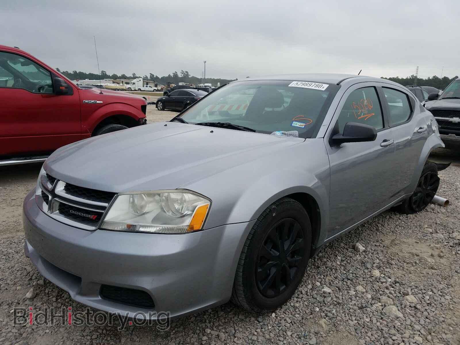 2013 DODGE AVENGER - VIN: 1C3CDZAB5DN742039 - Фото 2