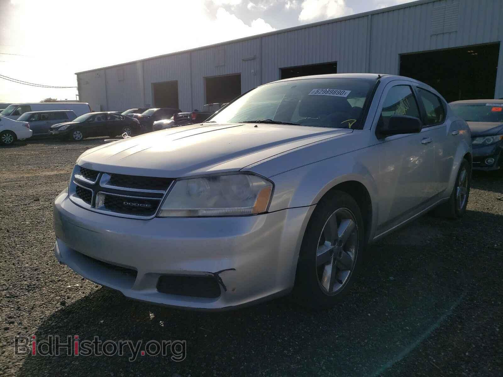 2012 DODGE AVENGER - VIN: 1C3CDZAB1CN141404 - Фото 2