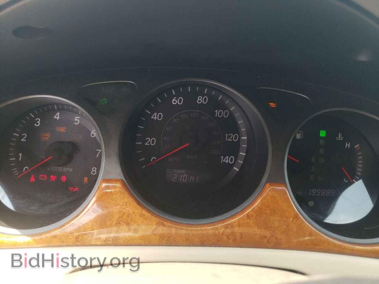 2006 LEXUS ES330 - VIN: JTHBA30G965175877 - Фото 9