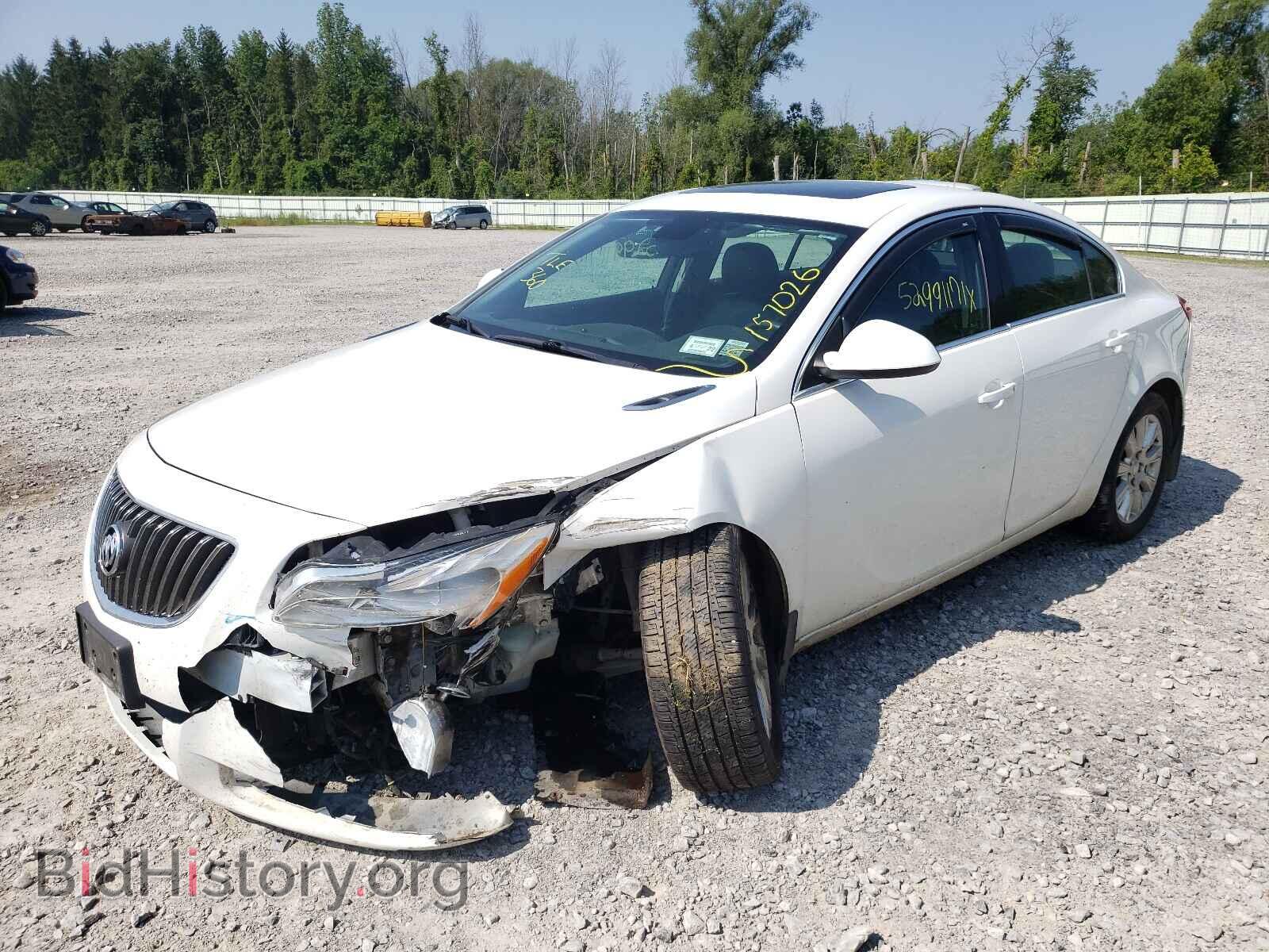 2012 BUICK REGAL - VIN: 2G4GR5ER7C9129481 - Фото 2