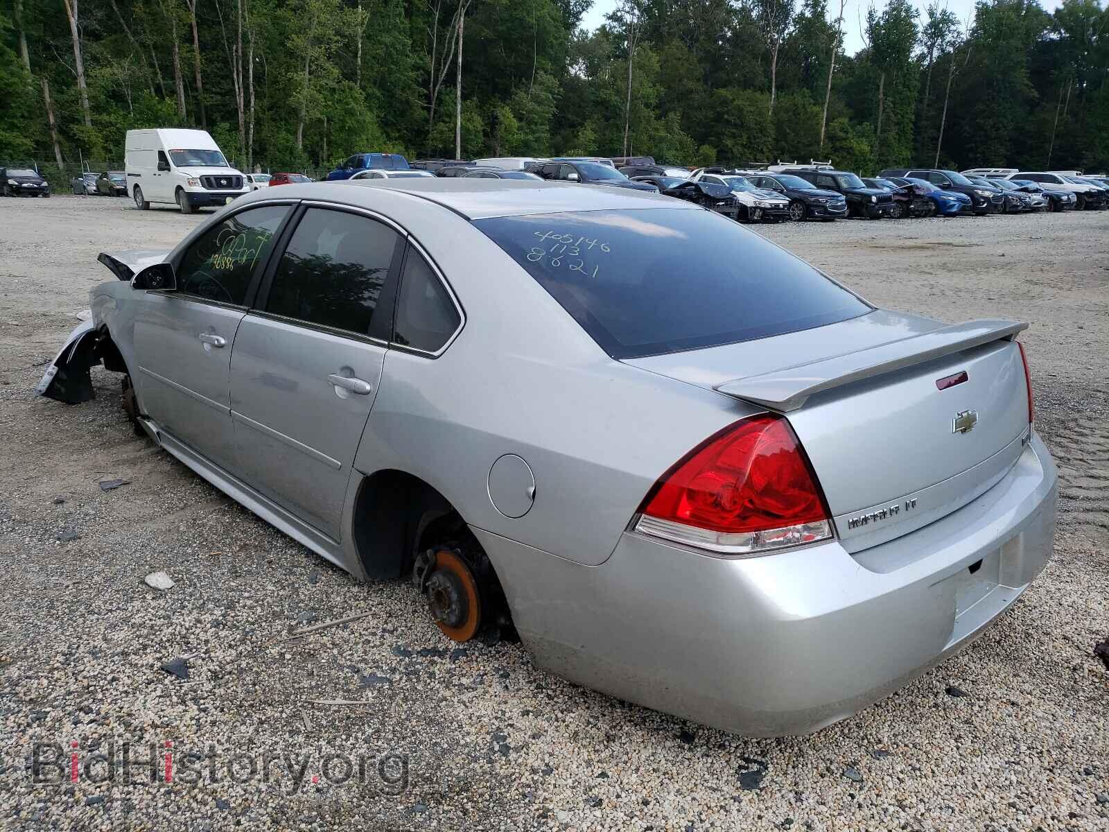 2012 CHEVROLET IMPALA - VIN: 2G1WG5E36C1103298 - Фото 3