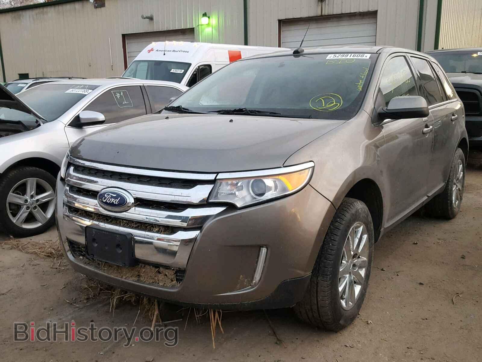 2014 FORD EDGE - VIN: 2FMDK4KC6EBB81892 - Фото 2