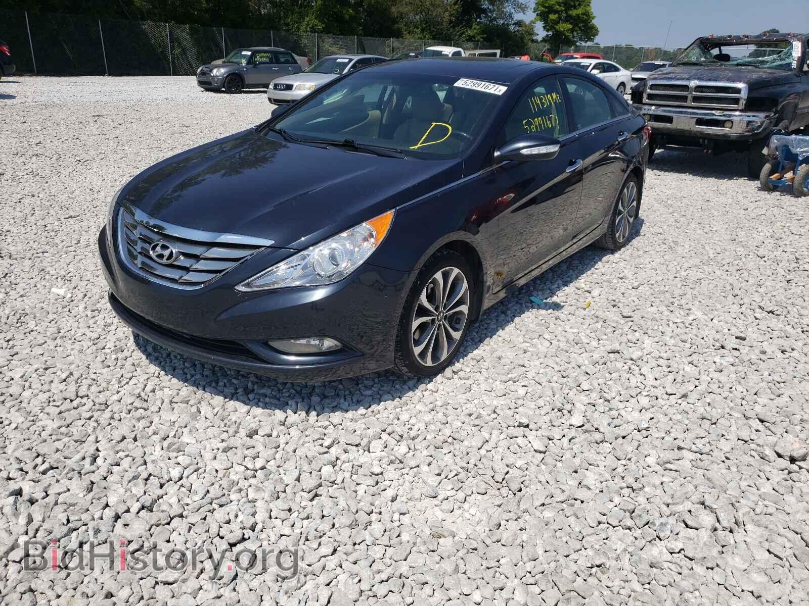 2013 HYUNDAI SONATA - VIN: 5NPEC4AB2DH581255 - Фото 2