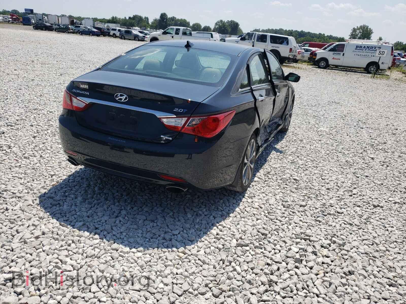 2013 HYUNDAI SONATA - VIN: 5NPEC4AB2DH581255 - Фото 4