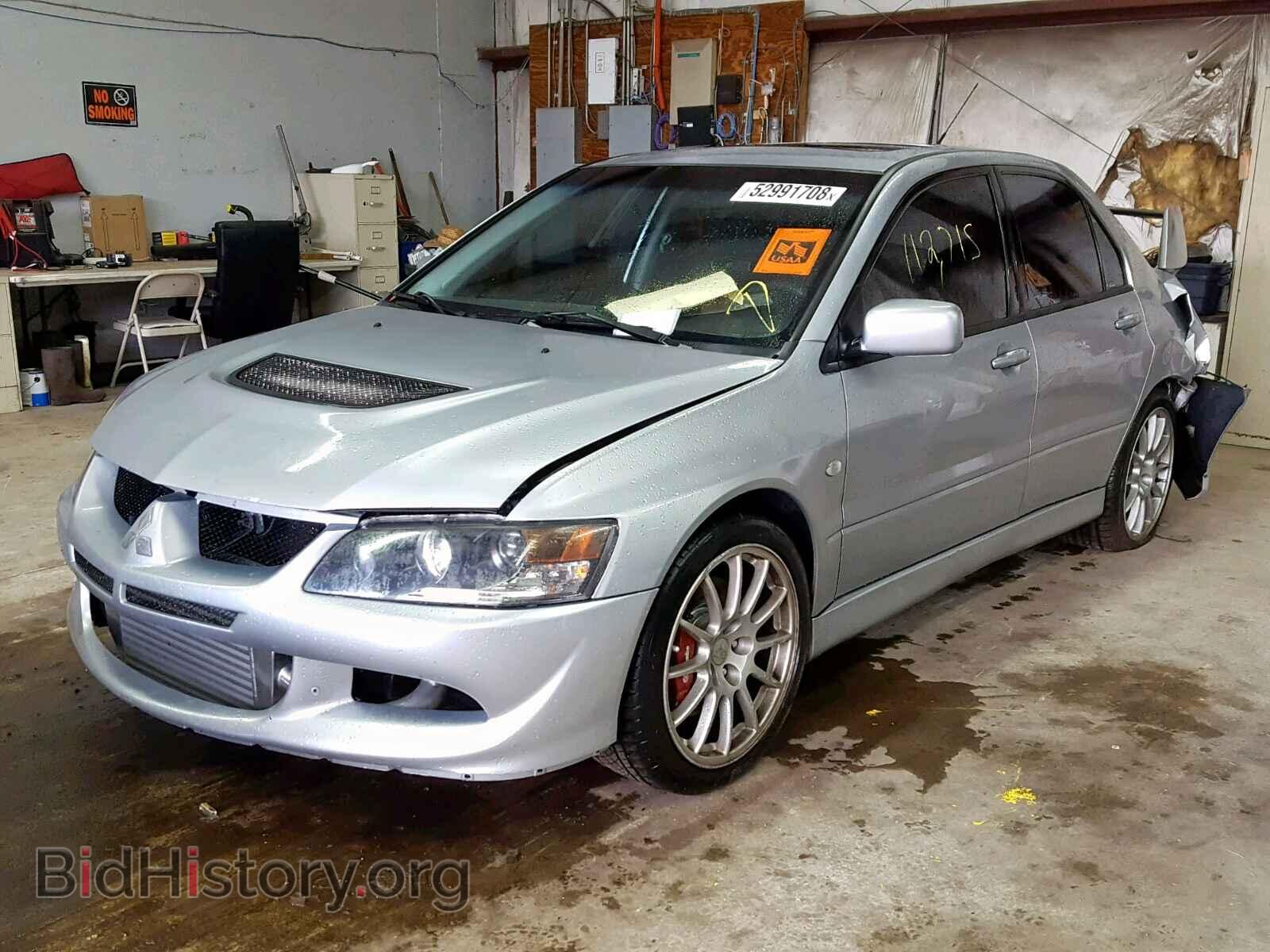 2003 MITSUBISHI EVO - VIN: JA3AH86F83U122351 - Фото 2