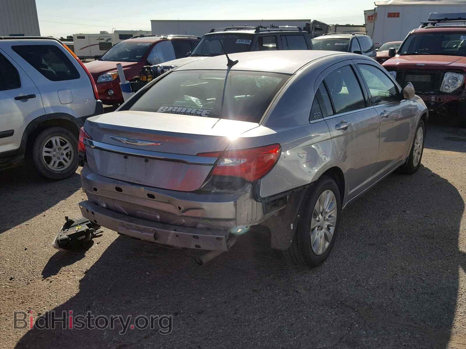2013 CHRYSLER 200 - VIN: 1C3CCBAB9DN686830 - Фото 4