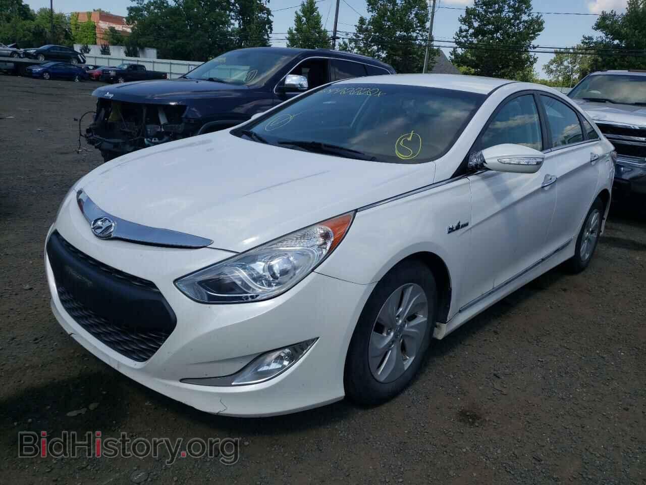 2013 HYUNDAI SONATA - VIN: KMHEC4A44DA065158 - Фото 2