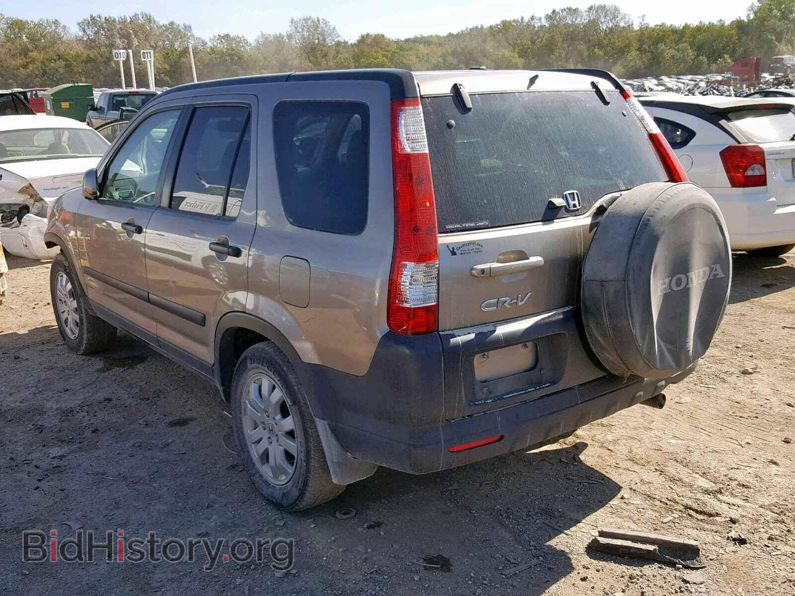 2006 HONDA CR-V EX - VIN: SHSRD78896U403749 - Фото 3