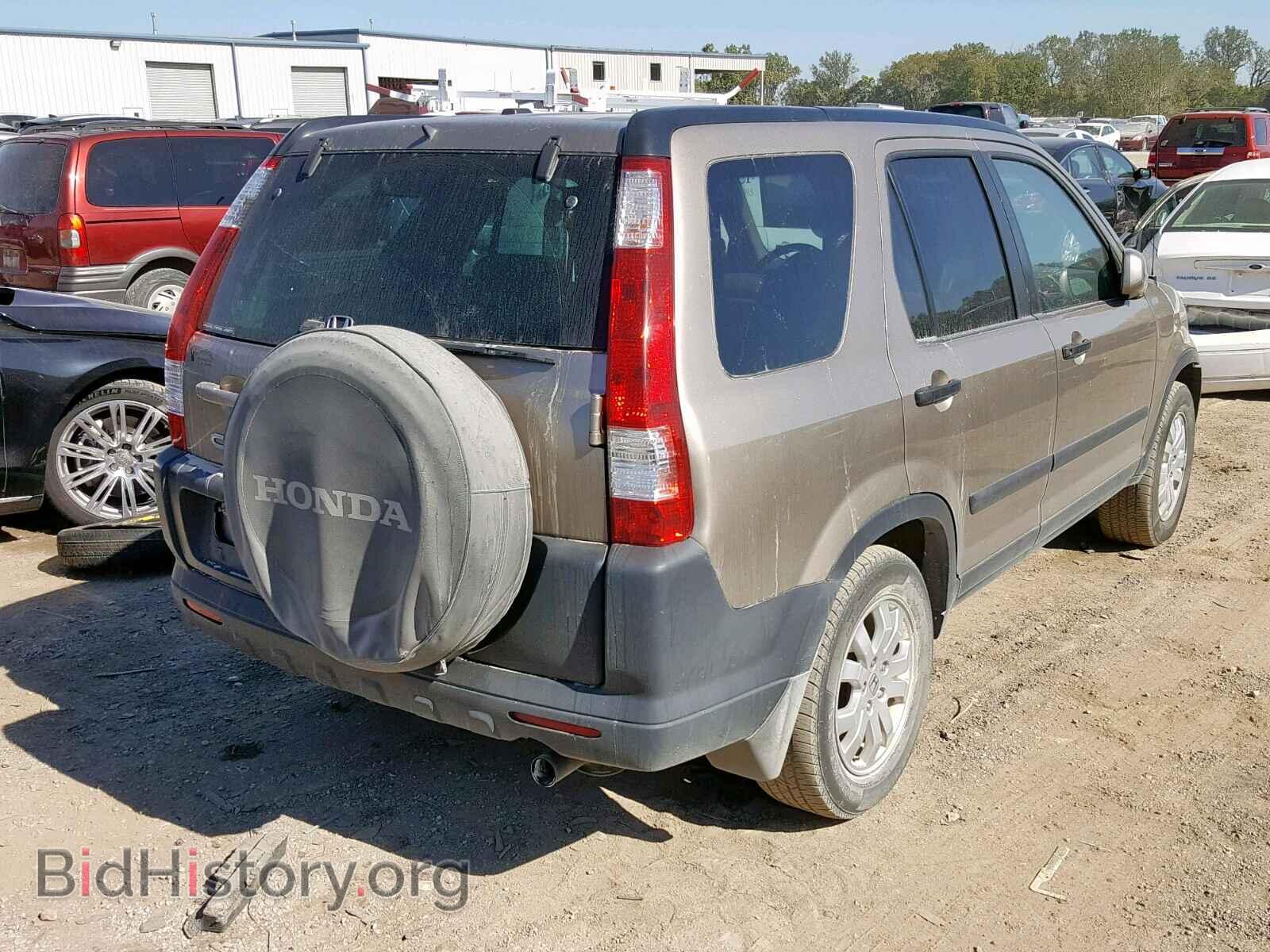 2006 HONDA CR-V EX - VIN: SHSRD78896U403749 - Фото 4