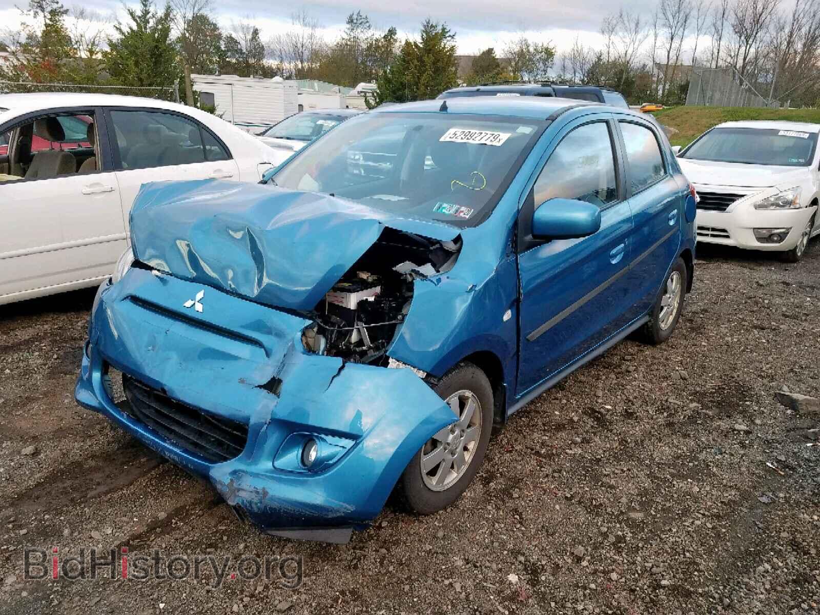 2014 MITSUBISHI MIRAGE - VIN: ML32A4HJ6EH003779 - Фото 2